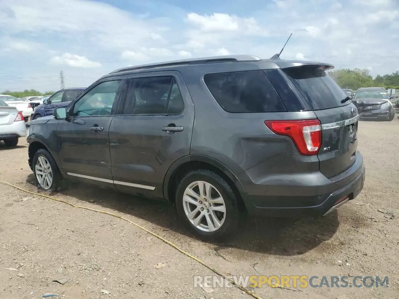 2 Photograph of a damaged car 1FM5K7D89KGA50717 FORD EXPLORER 2019