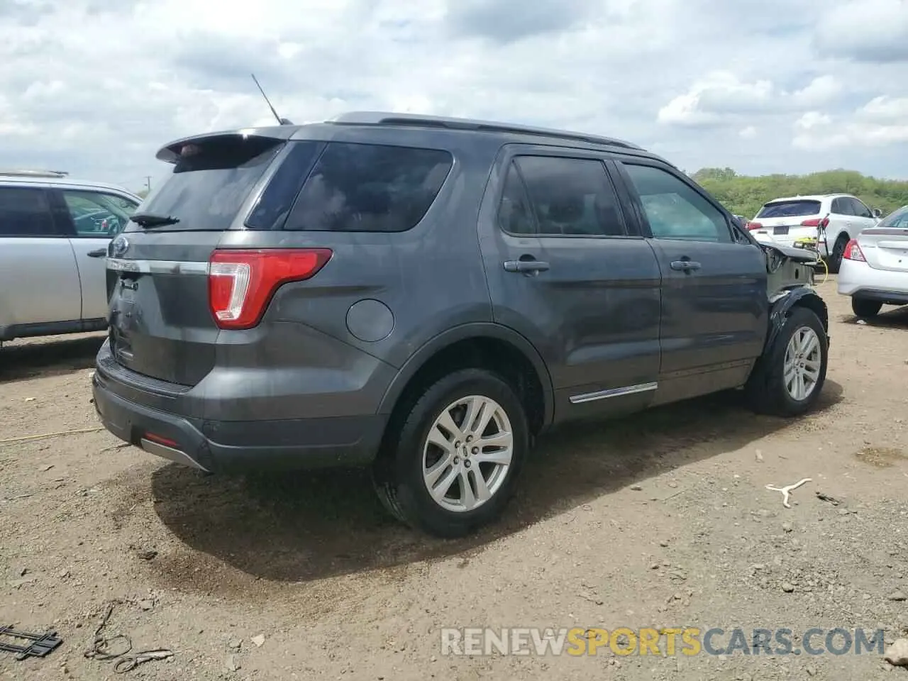 3 Photograph of a damaged car 1FM5K7D89KGA50717 FORD EXPLORER 2019