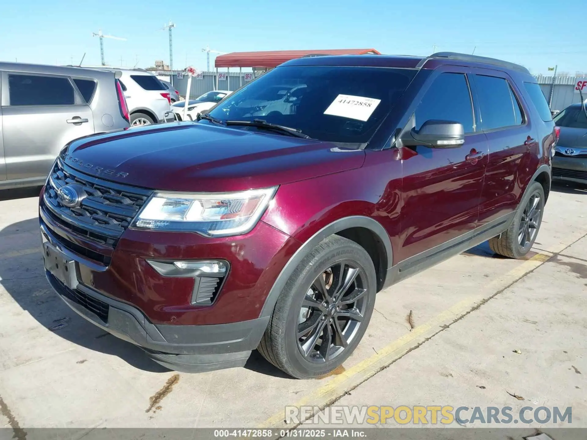 2 Photograph of a damaged car 1FM5K7DHXKGA76677 FORD EXPLORER 2019