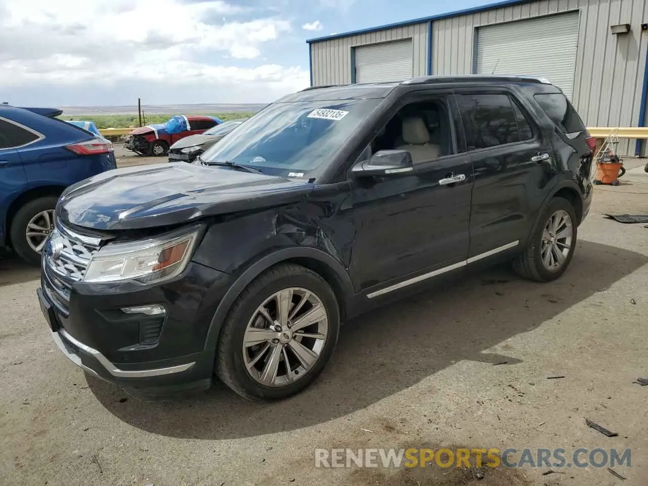 1 Photograph of a damaged car 1FM5K7F80KGB41579 FORD EXPLORER 2019