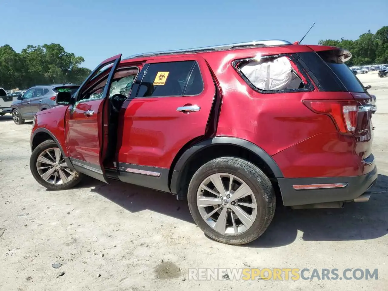 2 Photograph of a damaged car 1FM5K7F82KGA32654 FORD EXPLORER 2019
