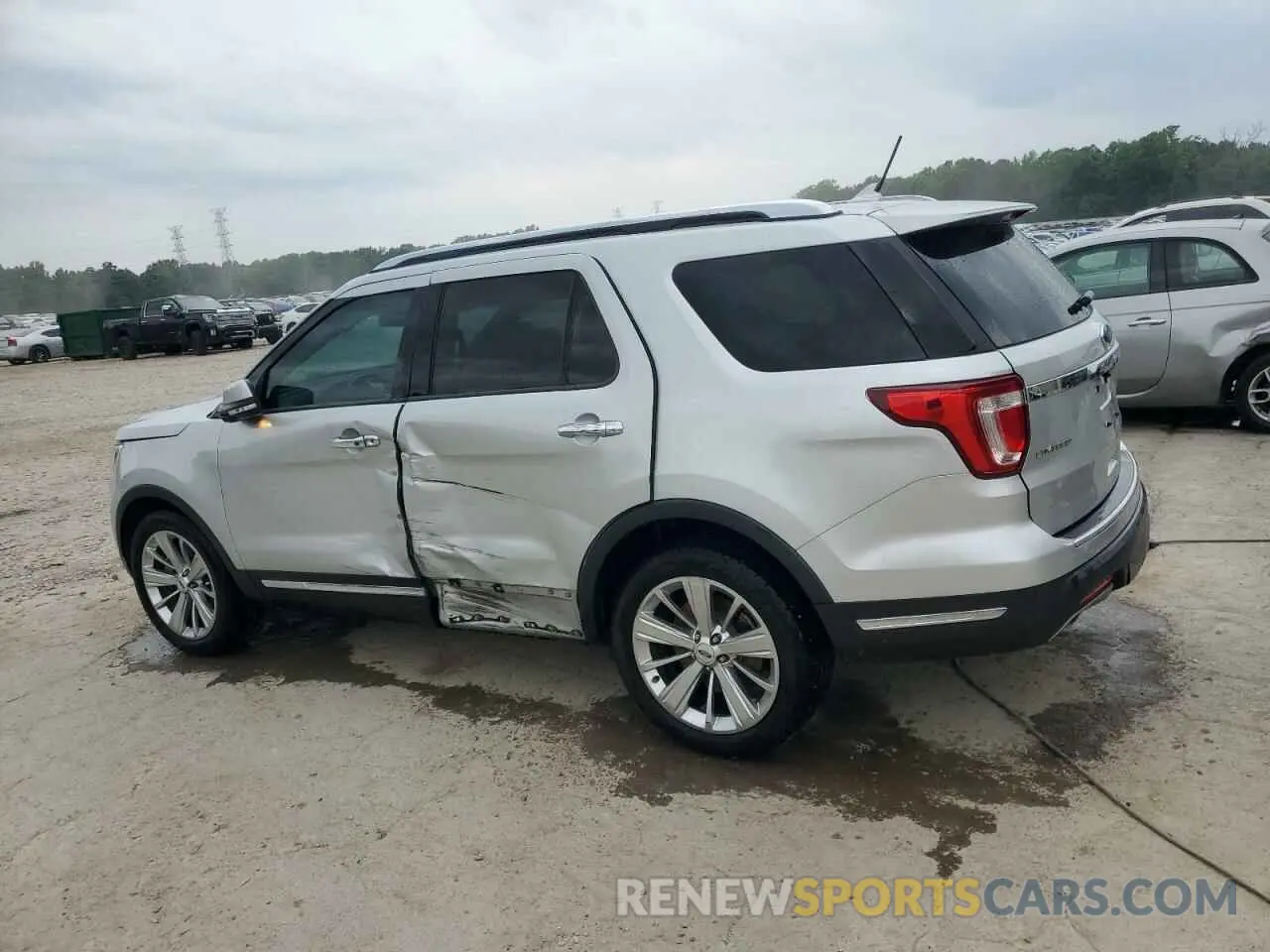 2 Photograph of a damaged car 1FM5K7F84KGA11434 FORD EXPLORER 2019