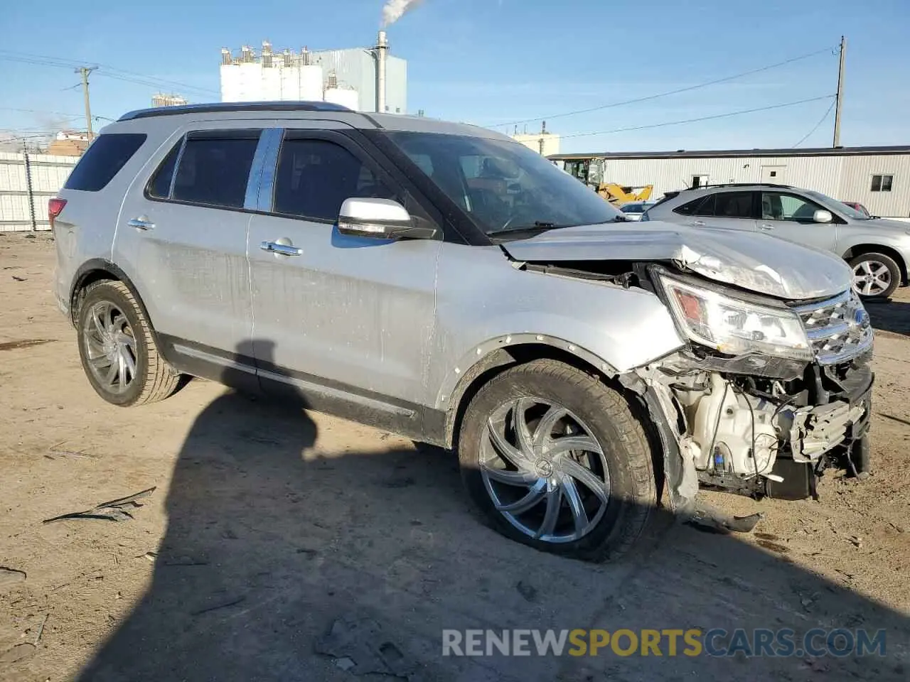 4 Фотография поврежденного автомобиля 1FM5K7F89KGB17376 FORD EXPLORER 2019