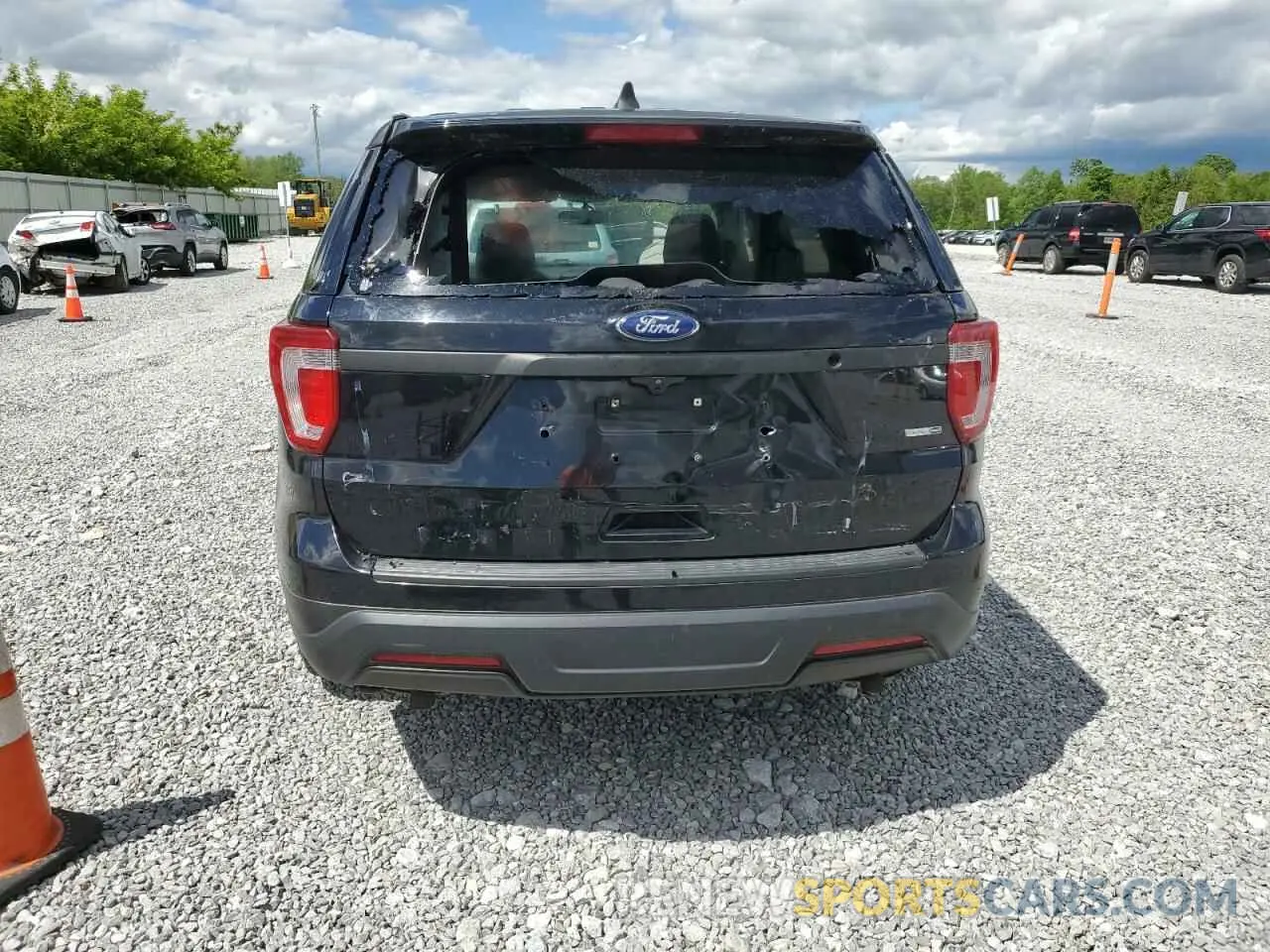 6 Photograph of a damaged car 1FM5K8AR1KGB44528 FORD EXPLORER 2019