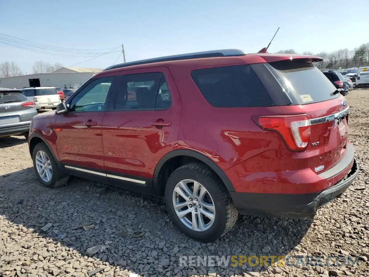 2 Фотография поврежденного автомобиля 1FM5K8D80KGA82462 FORD EXPLORER 2019