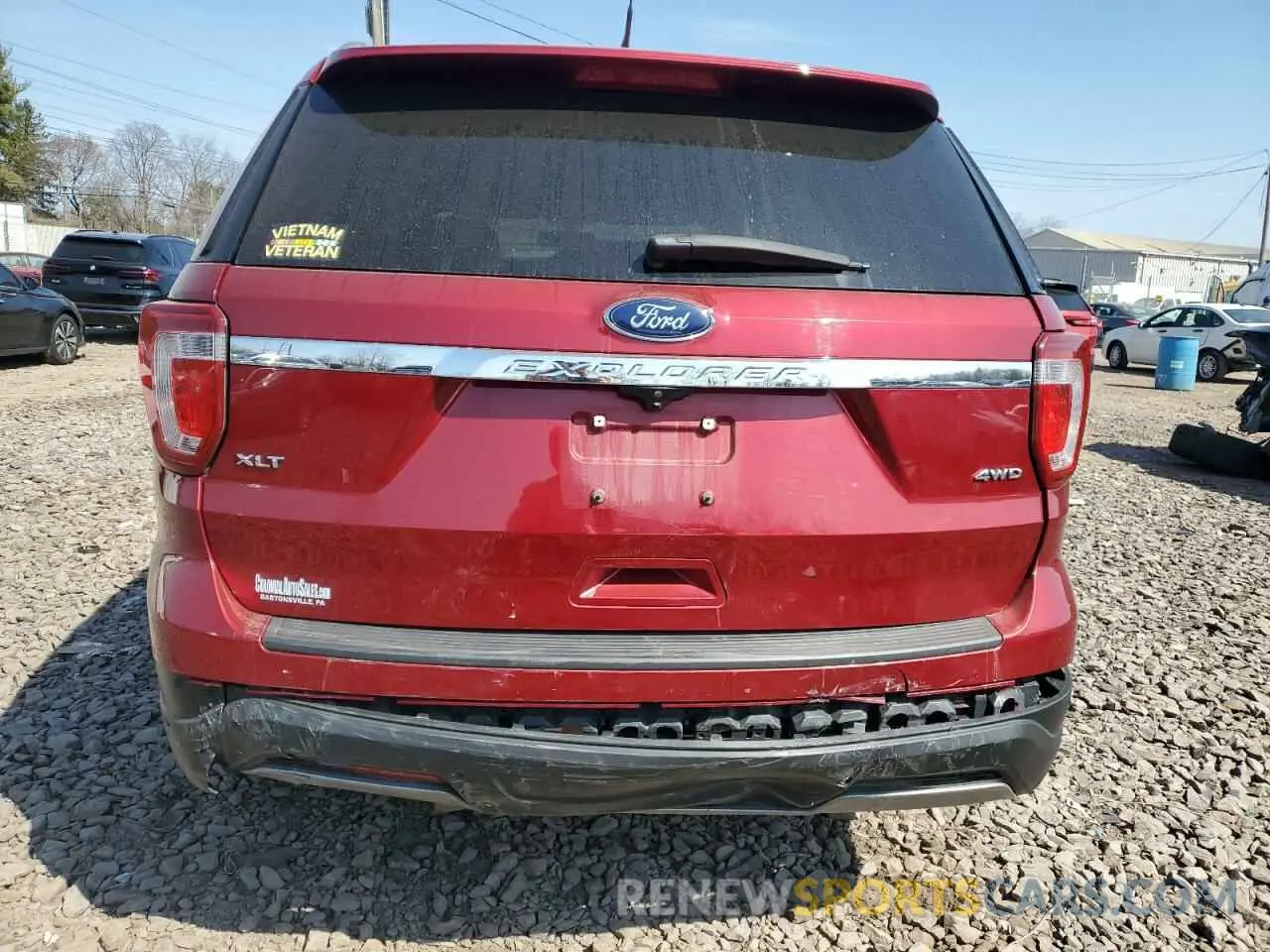 6 Фотография поврежденного автомобиля 1FM5K8D80KGA82462 FORD EXPLORER 2019