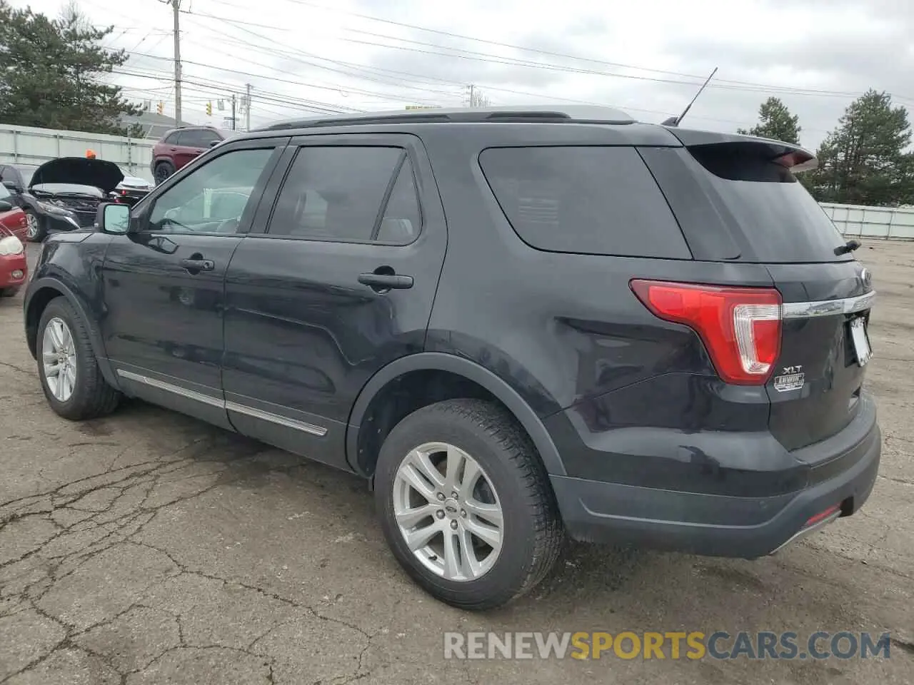 2 Фотография поврежденного автомобиля 1FM5K8D84KGA38562 FORD EXPLORER 2019