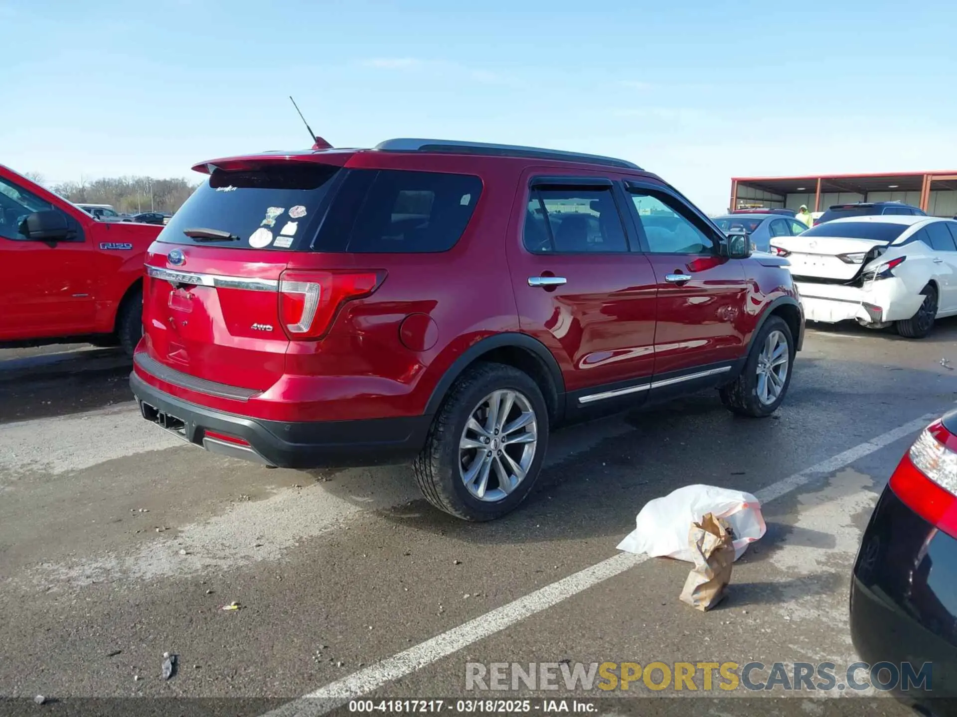 4 Photograph of a damaged car 1FM5K8D85KGA15470 FORD EXPLORER 2019