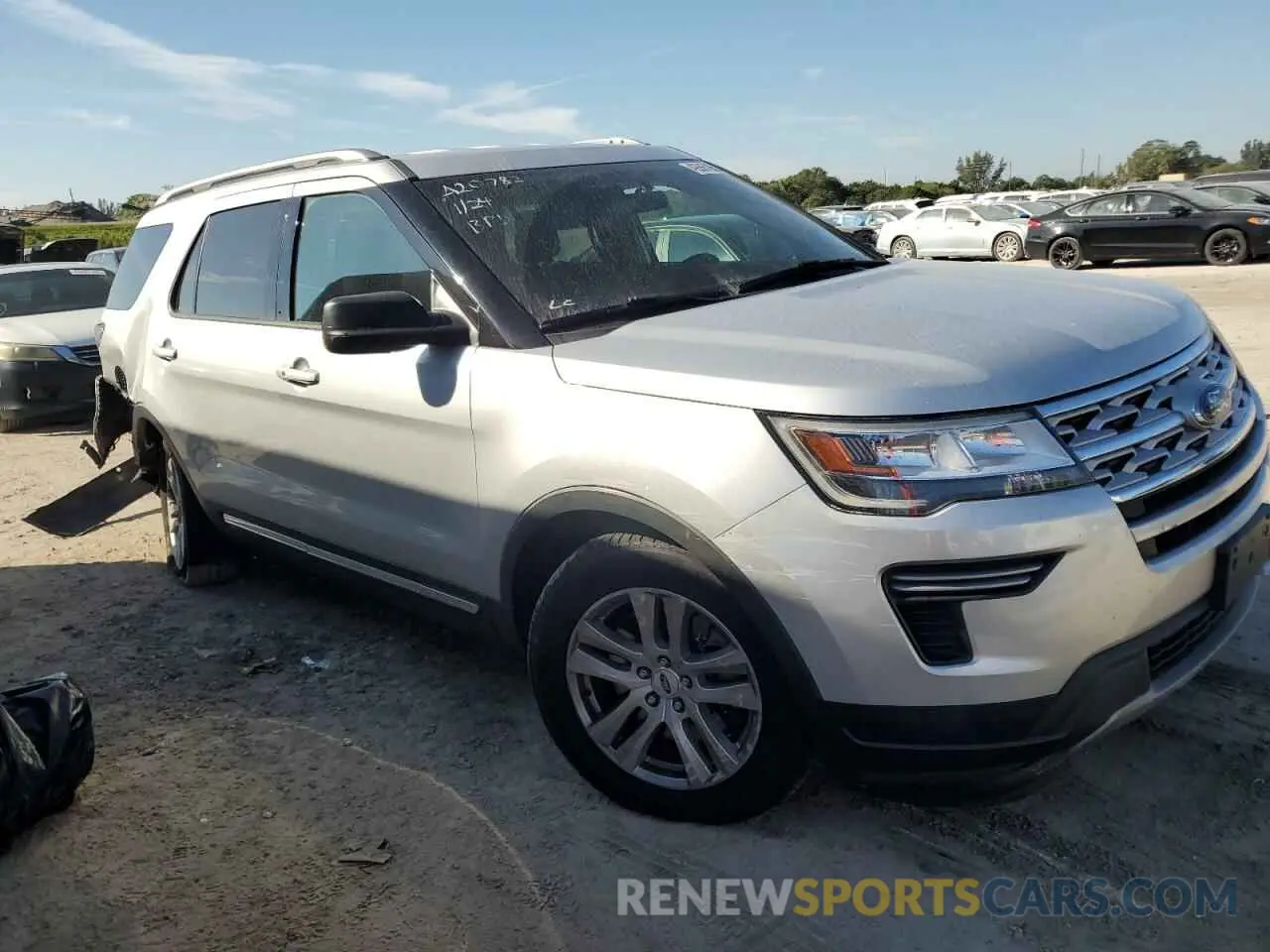 4 Фотография поврежденного автомобиля 1FM5K8D85KGA20782 FORD EXPLORER 2019