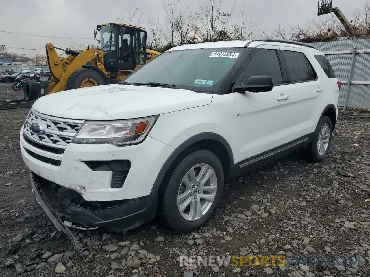1 Photograph of a damaged car 1FM5K8D85KGA81971 FORD EXPLORER 2019