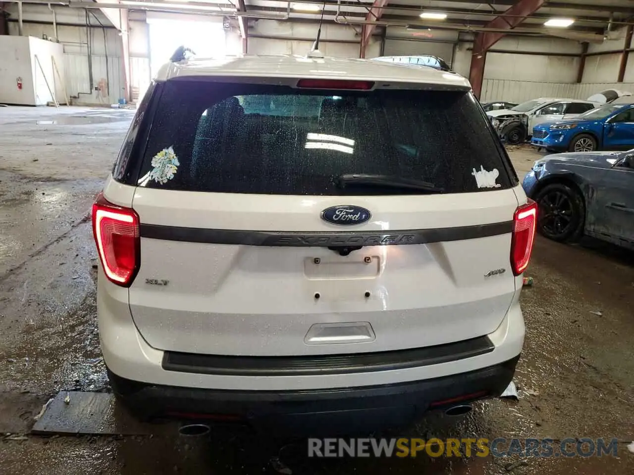 6 Photograph of a damaged car 1FM5K8D86KGA33685 FORD EXPLORER 2019