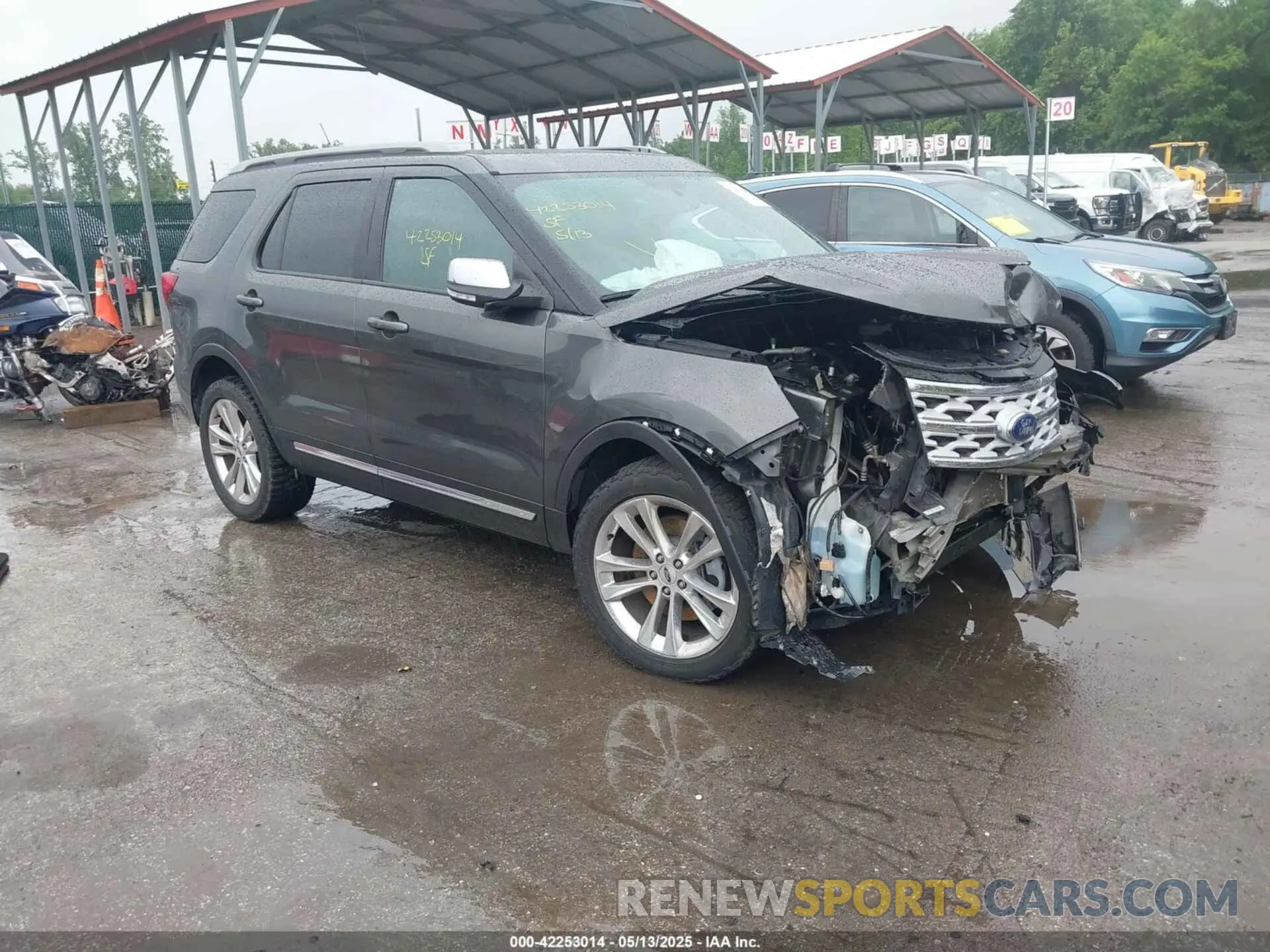 1 Photograph of a damaged car 1FM5K8D86KGA46484 FORD EXPLORER 2019