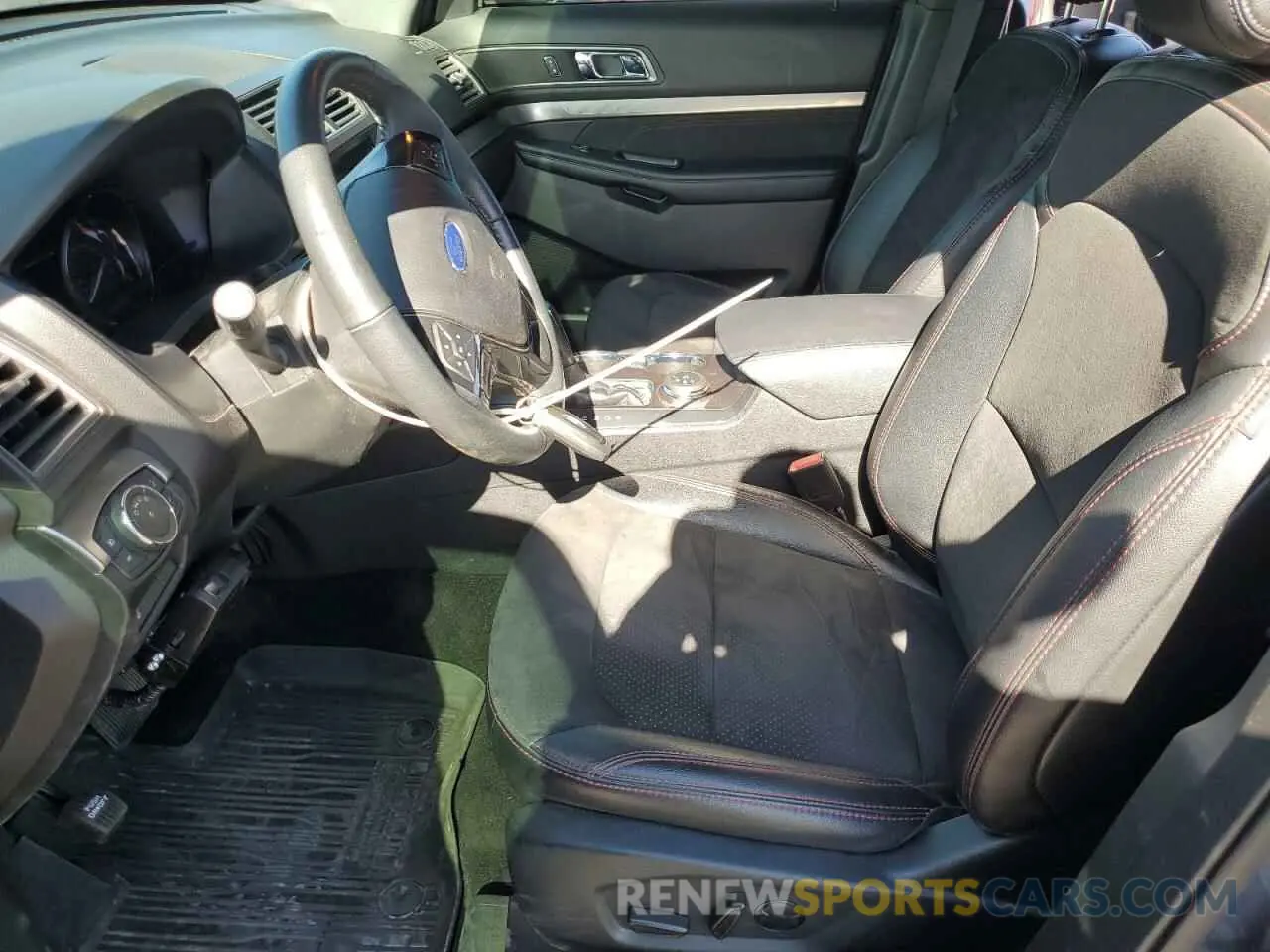 7 Photograph of a damaged car 1FM5K8D88KGA39097 FORD EXPLORER 2019