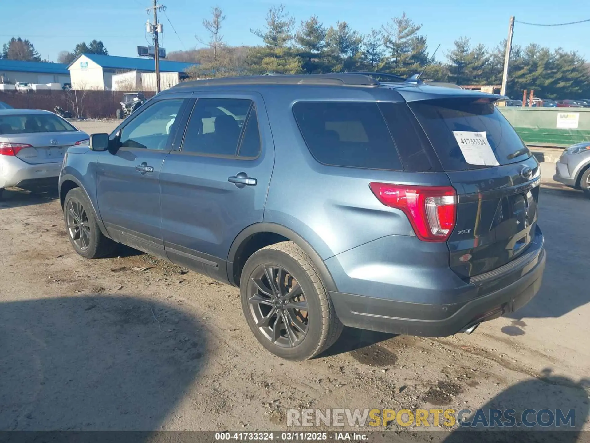 3 Photograph of a damaged car 1FM5K8D8XKGA27209 FORD EXPLORER 2019
