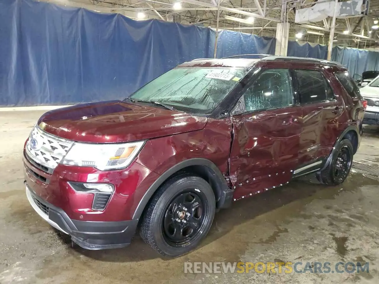 1 Photograph of a damaged car 1FM5K8D8XKGA50585 FORD EXPLORER 2019