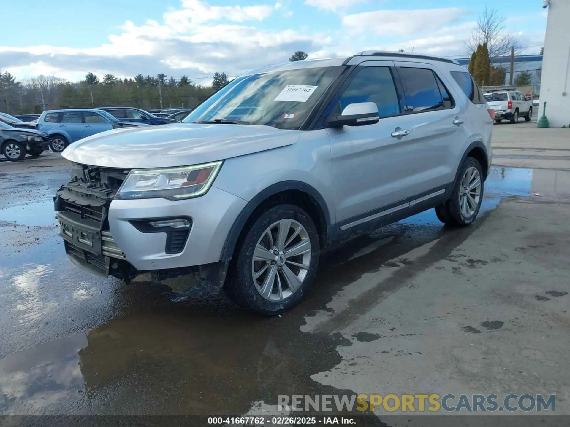 2 Photograph of a damaged car 1FM5K8F81KGB42049 FORD EXPLORER 2019