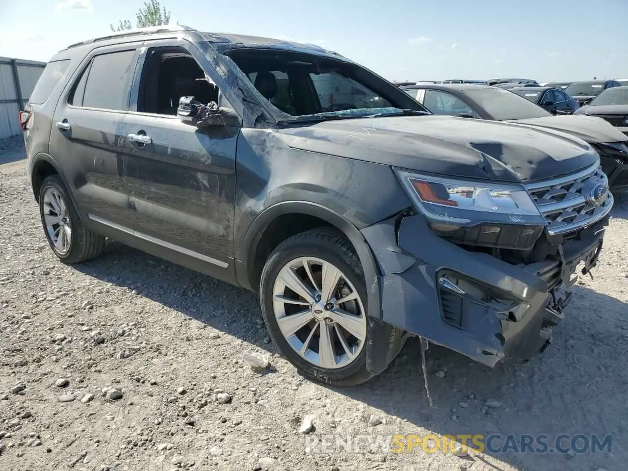 4 Фотография поврежденного автомобиля 1FM5K8F84KGB07649 FORD EXPLORER 2019