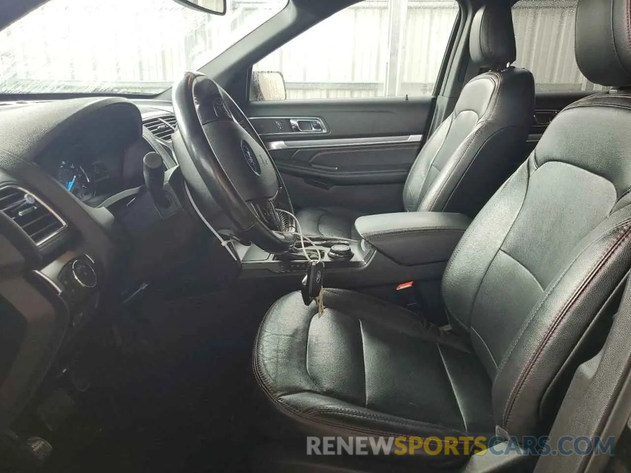 7 Фотография поврежденного автомобиля 1FM5K8GT0KGA76919 FORD EXPLORER 2019