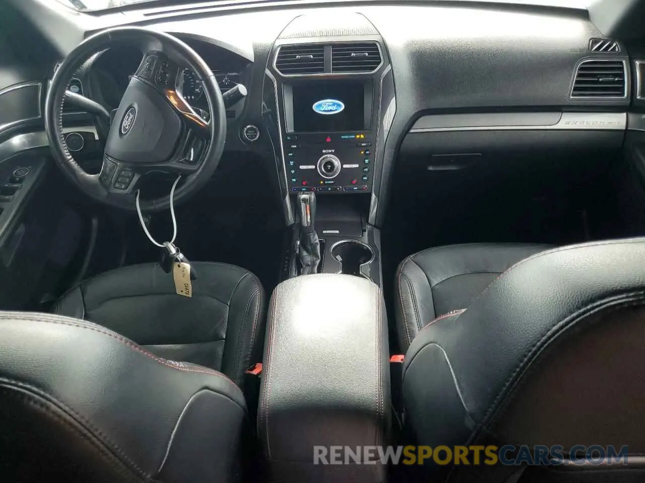 8 Фотография поврежденного автомобиля 1FM5K8GT0KGA76919 FORD EXPLORER 2019
