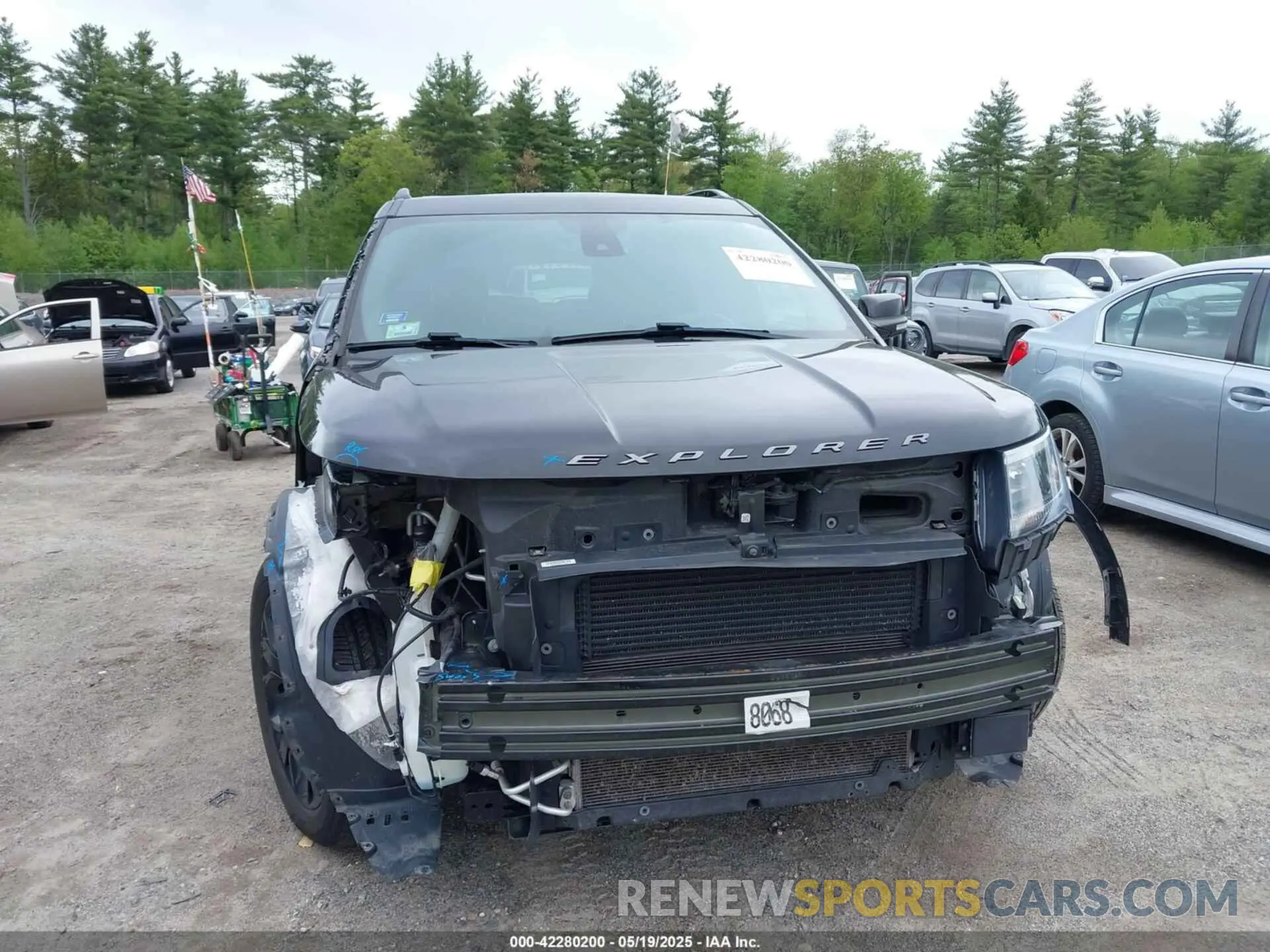 6 Photograph of a damaged car 1FM5K8GT0KGB50601 FORD EXPLORER 2019
