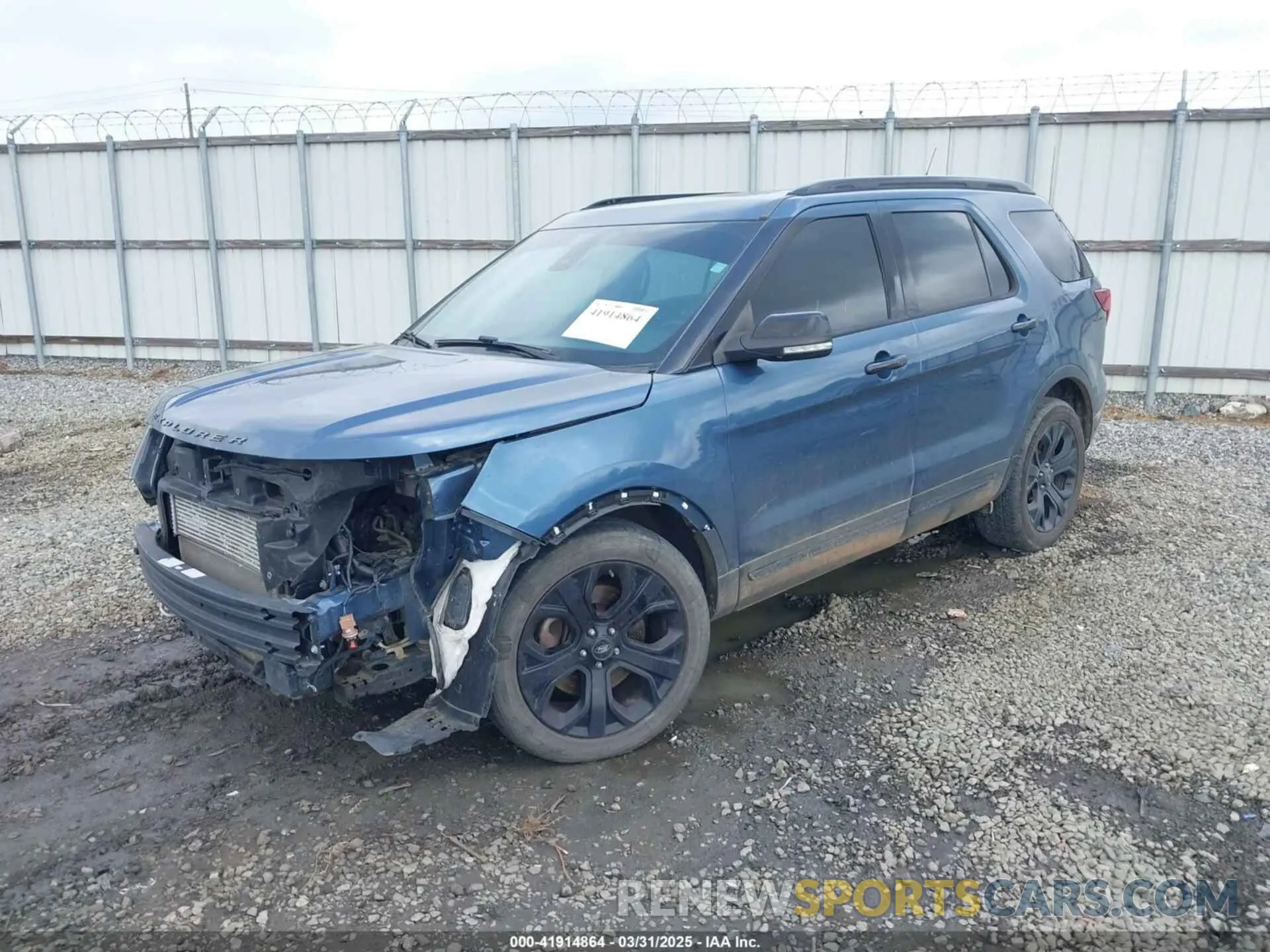 2 Photograph of a damaged car 1FM5K8GT1KGB01732 FORD EXPLORER 2019