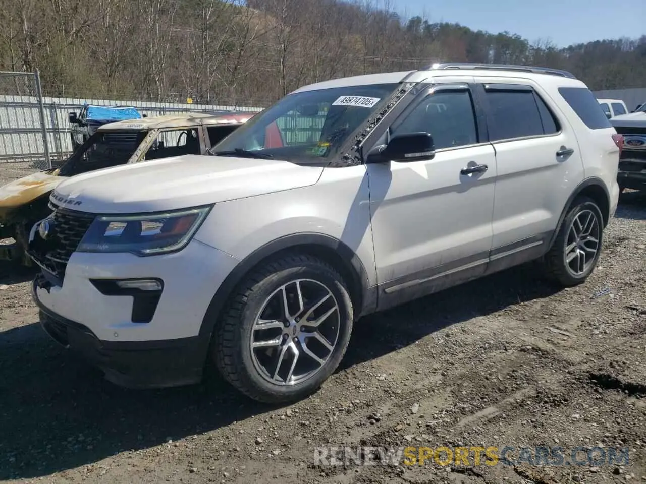 1 Photograph of a damaged car 1FM5K8GT1KGB36674 FORD EXPLORER 2019