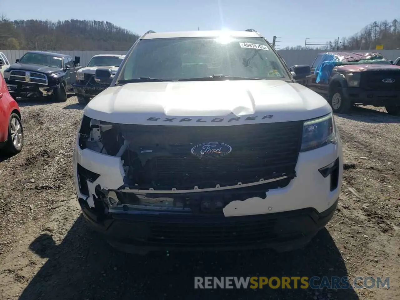 5 Photograph of a damaged car 1FM5K8GT1KGB36674 FORD EXPLORER 2019