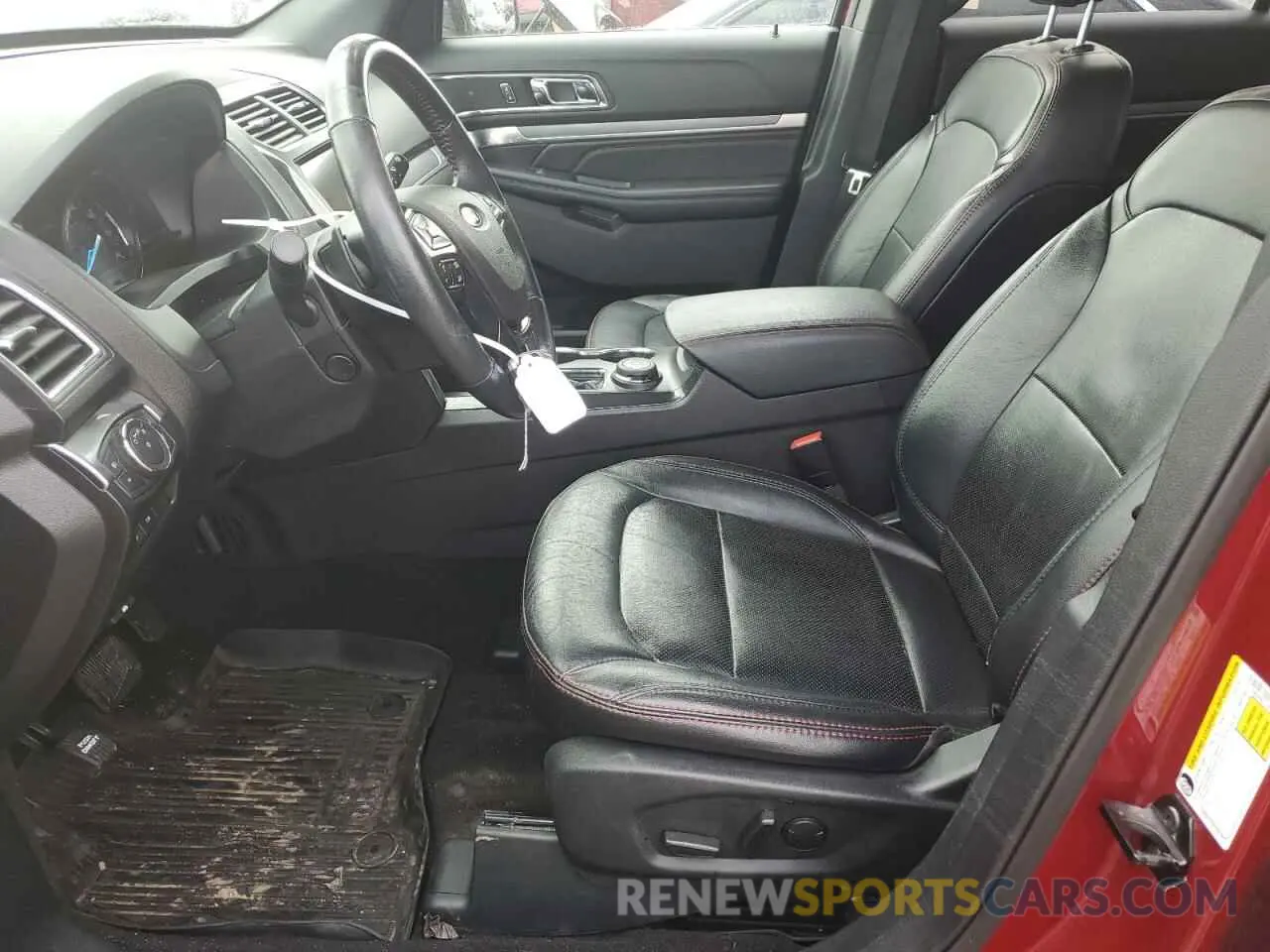 7 Фотография поврежденного автомобиля 1FM5K8GT2KGB52642 FORD EXPLORER 2019