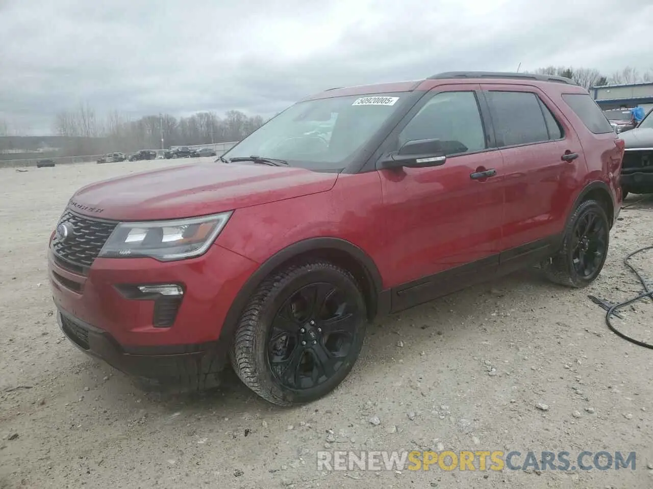 1 Photograph of a damaged car 1FM5K8GT3KGB20072 FORD EXPLORER 2019