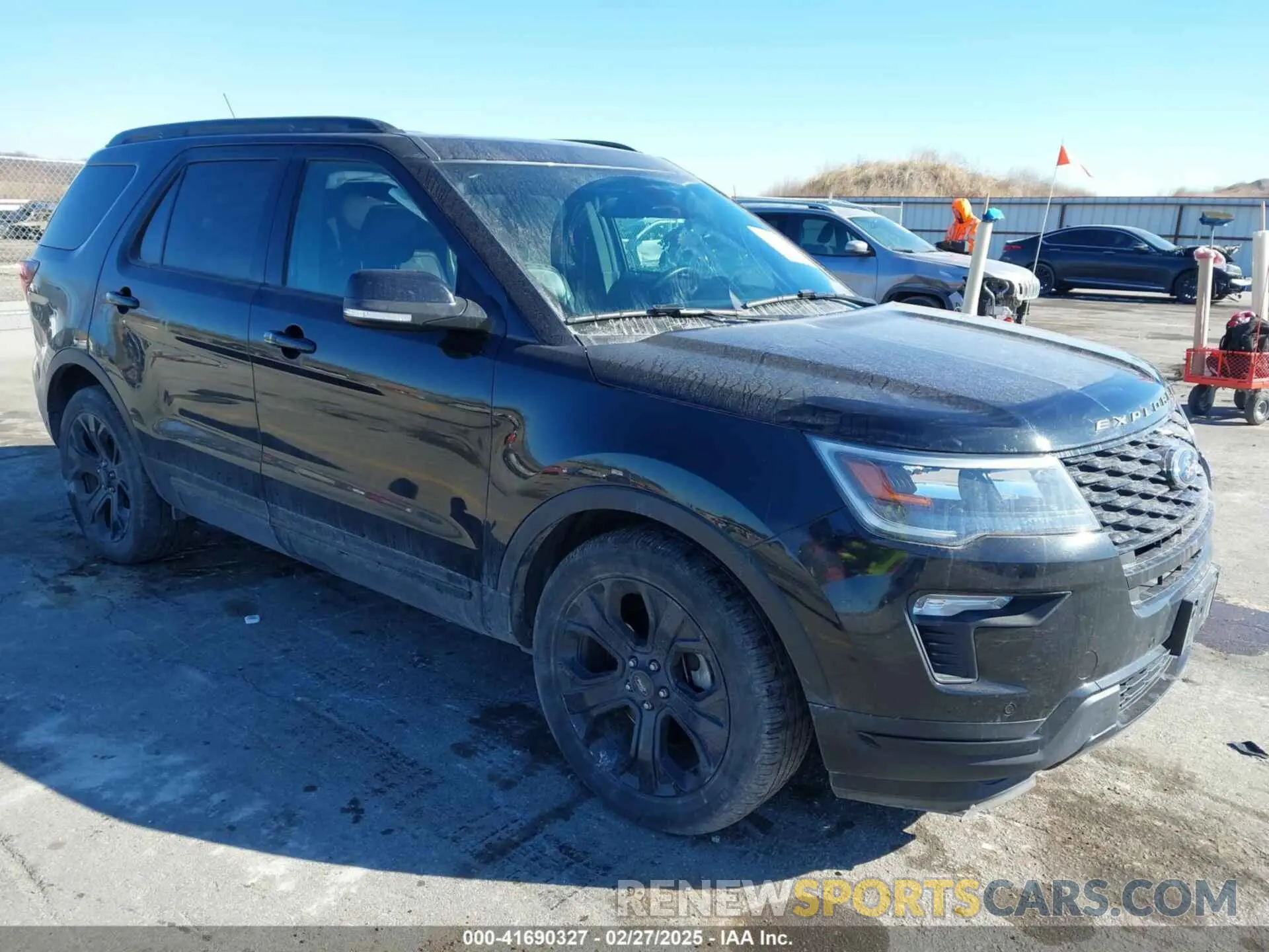 1 Photograph of a damaged car 1FM5K8GT5KGA27196 FORD EXPLORER 2019