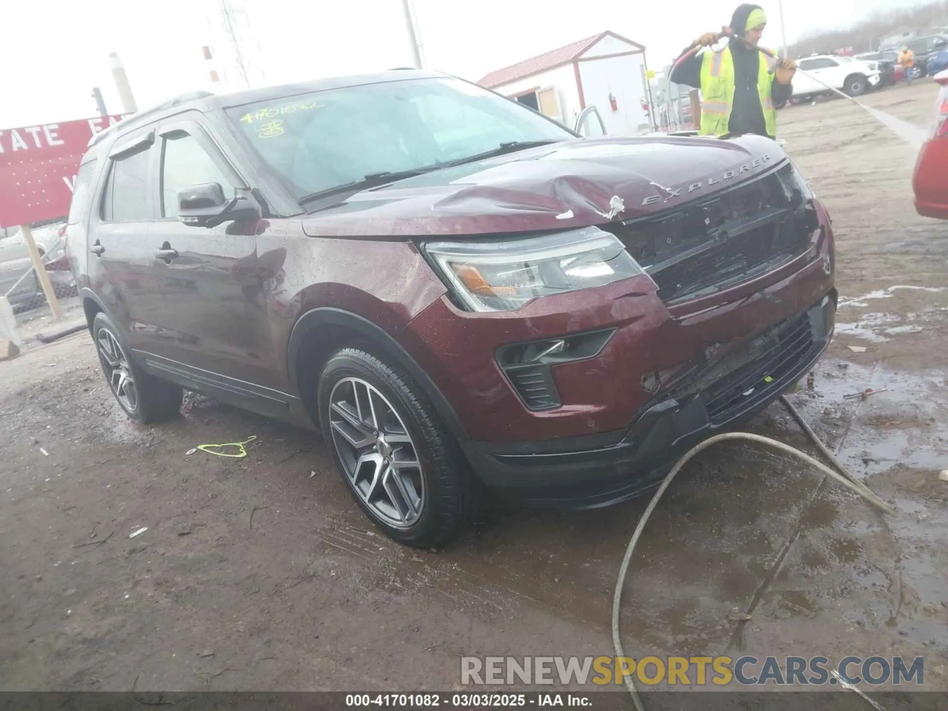 1 Photograph of a damaged car 1FM5K8GT9KGA35625 FORD EXPLORER 2019