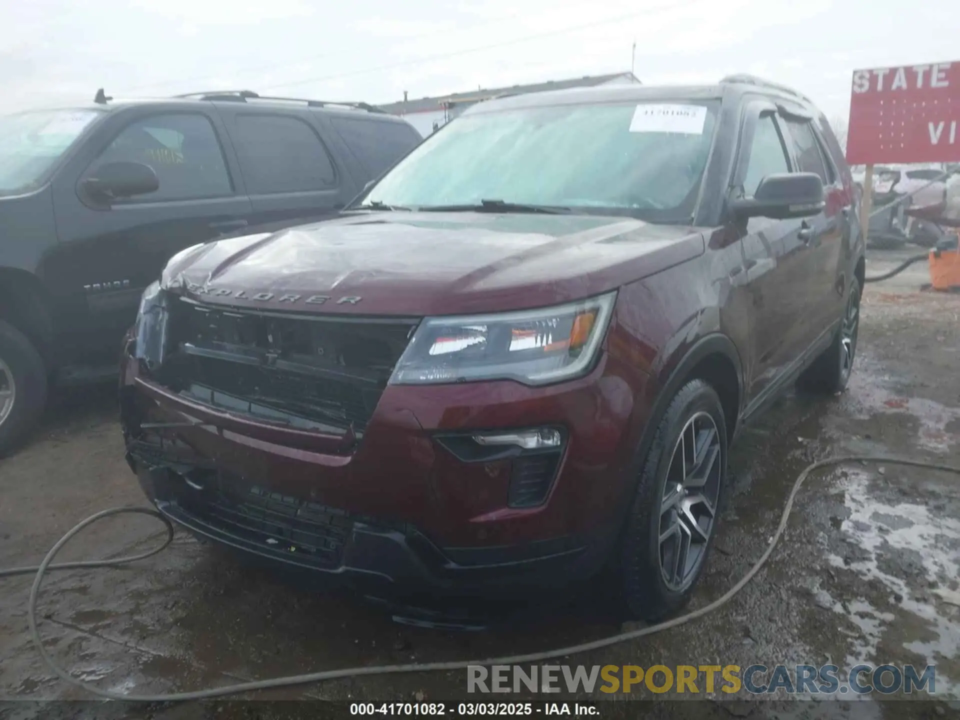 2 Photograph of a damaged car 1FM5K8GT9KGA35625 FORD EXPLORER 2019