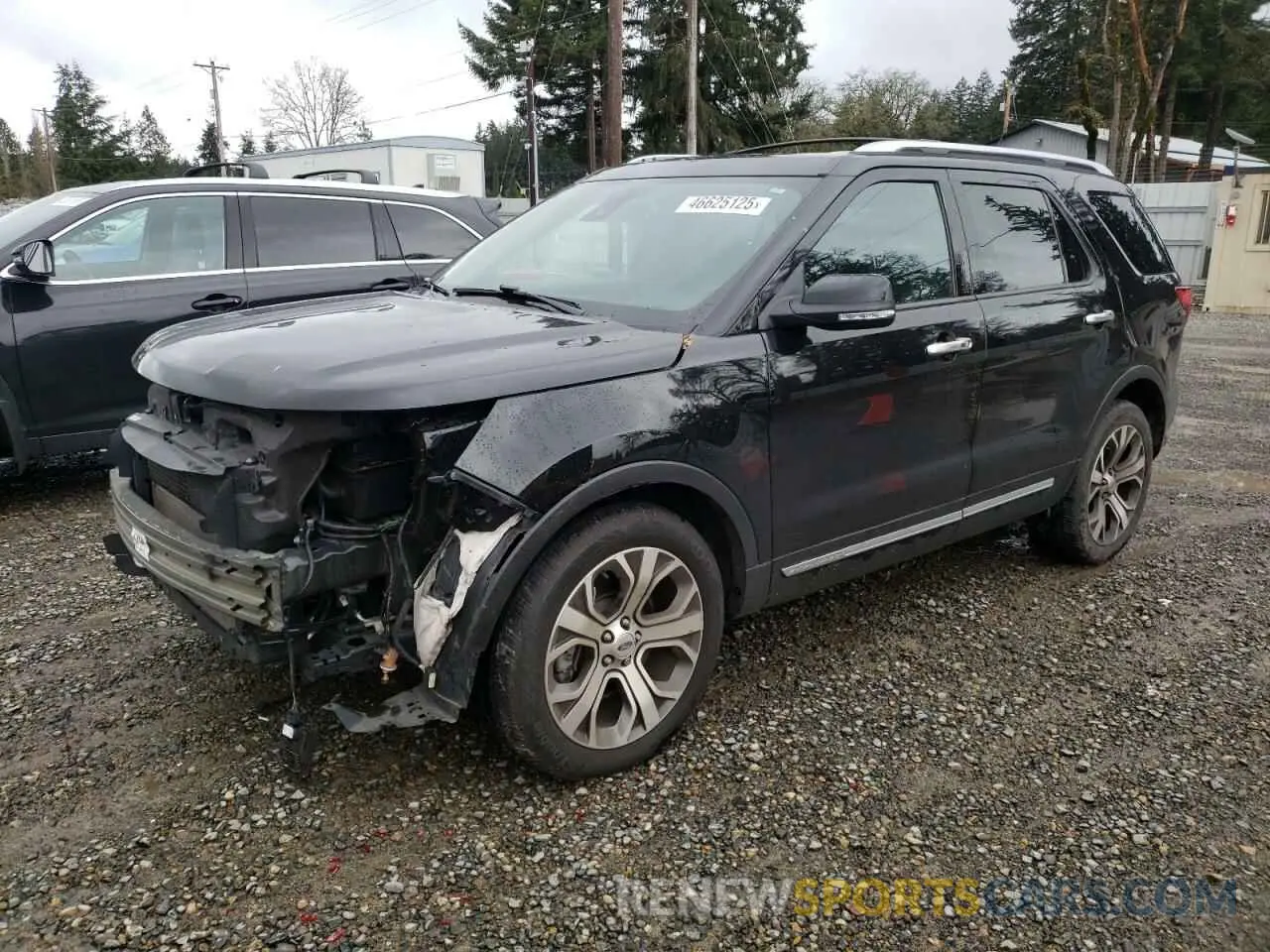 1 Photograph of a damaged car 1FM5K8HT3KGA65895 FORD EXPLORER 2019
