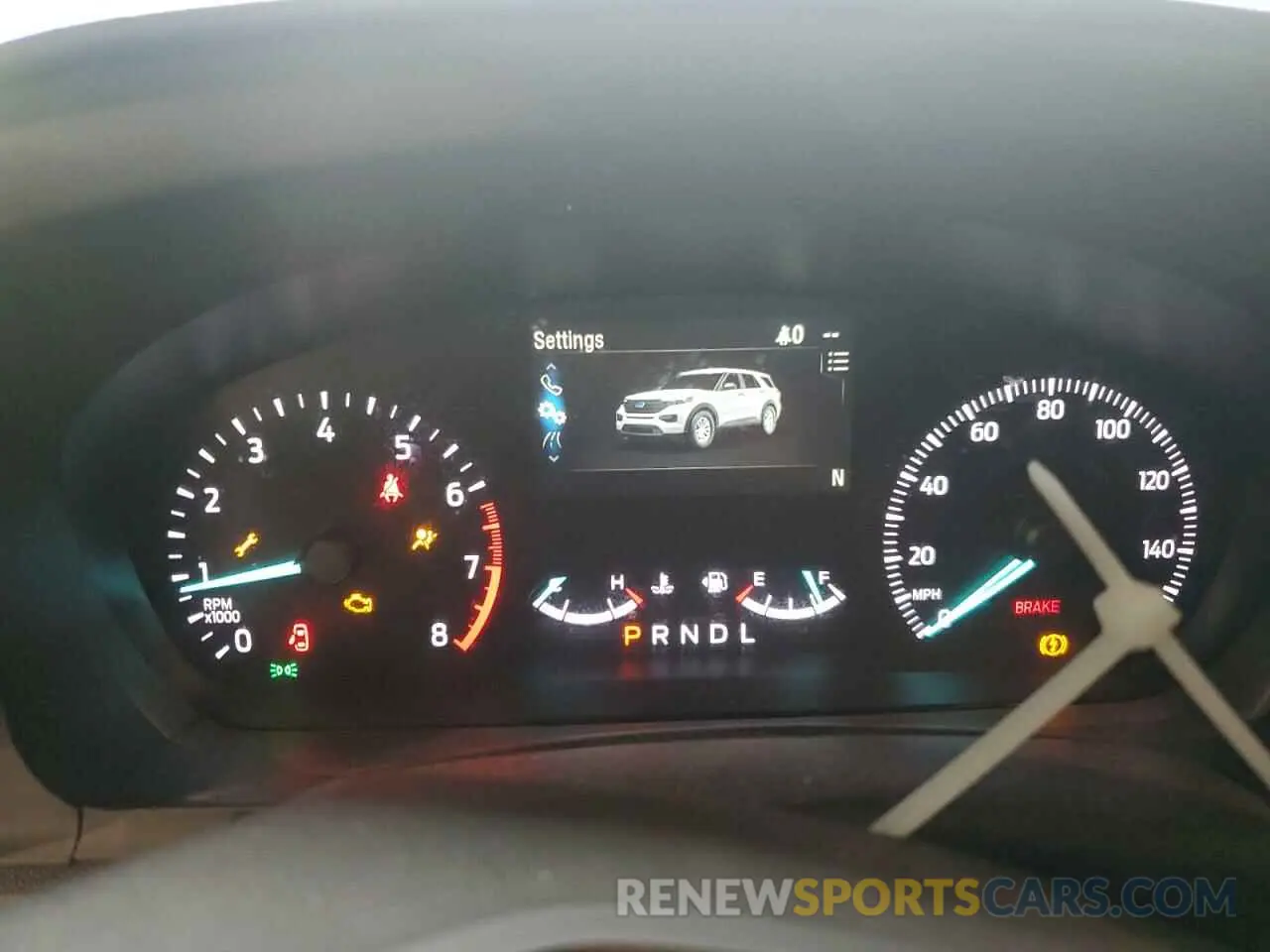 9 Фотография поврежденного автомобиля 1FM5K8AB4LGC62545 FORD EXPLORER 2020