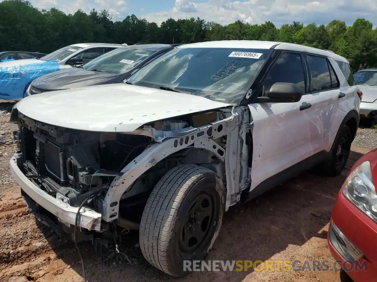 1 Photograph of a damaged car 1FM5K8AB5LGC36018 FORD EXPLORER 2020