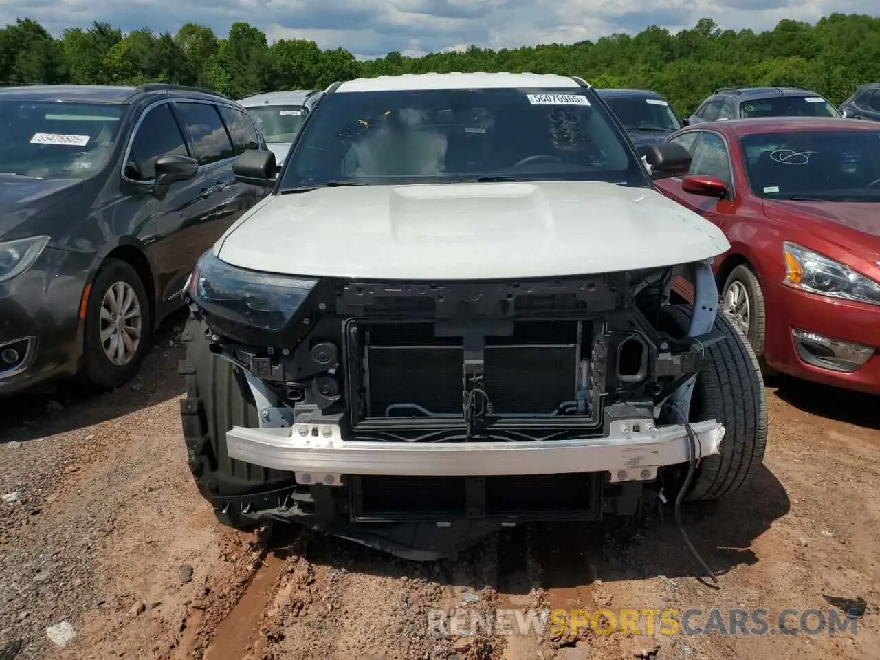 5 Photograph of a damaged car 1FM5K8AB5LGC36018 FORD EXPLORER 2020