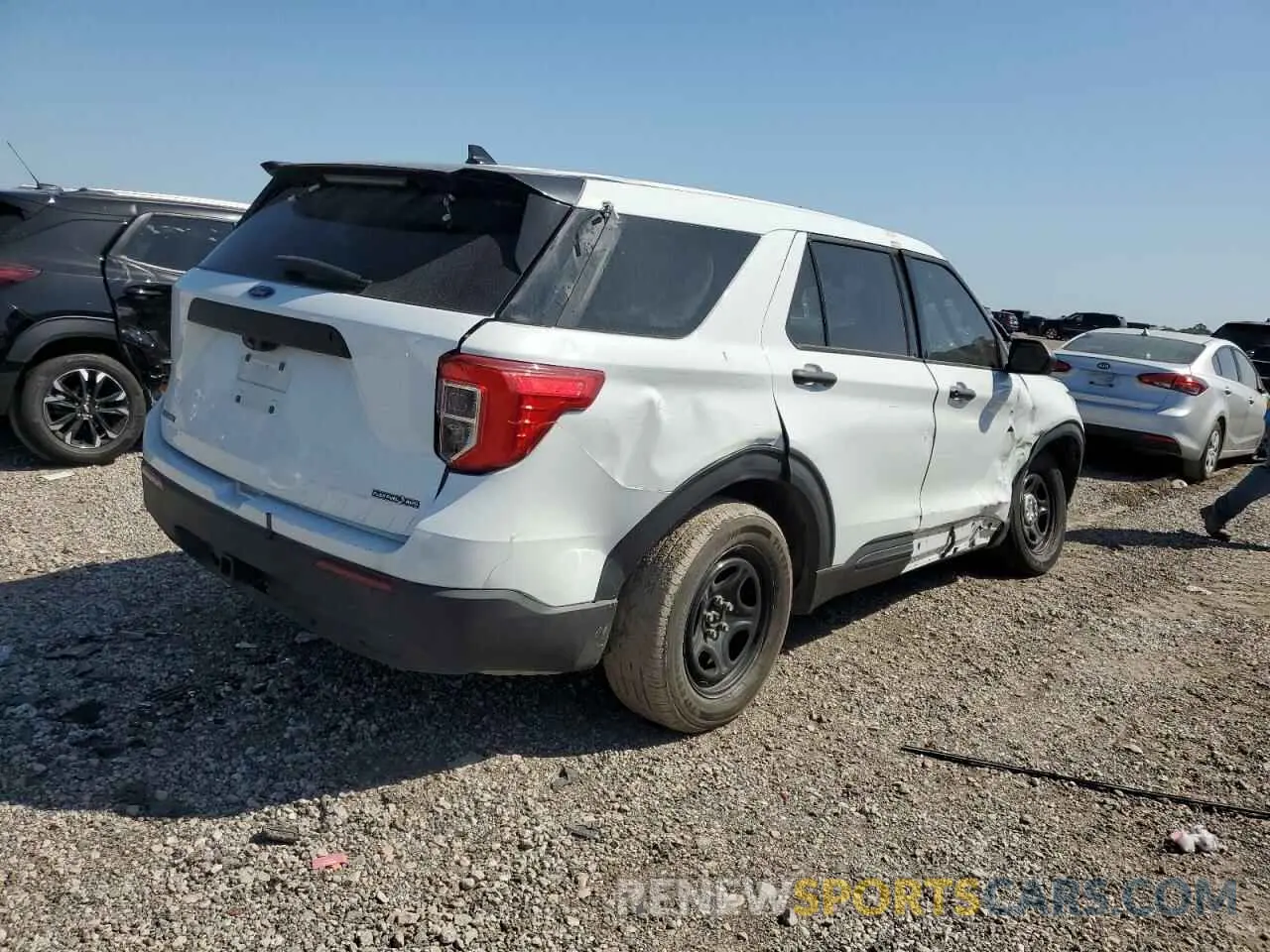 3 Photograph of a damaged car 1FM5K8AB6LGC14397 FORD EXPLORER 2020