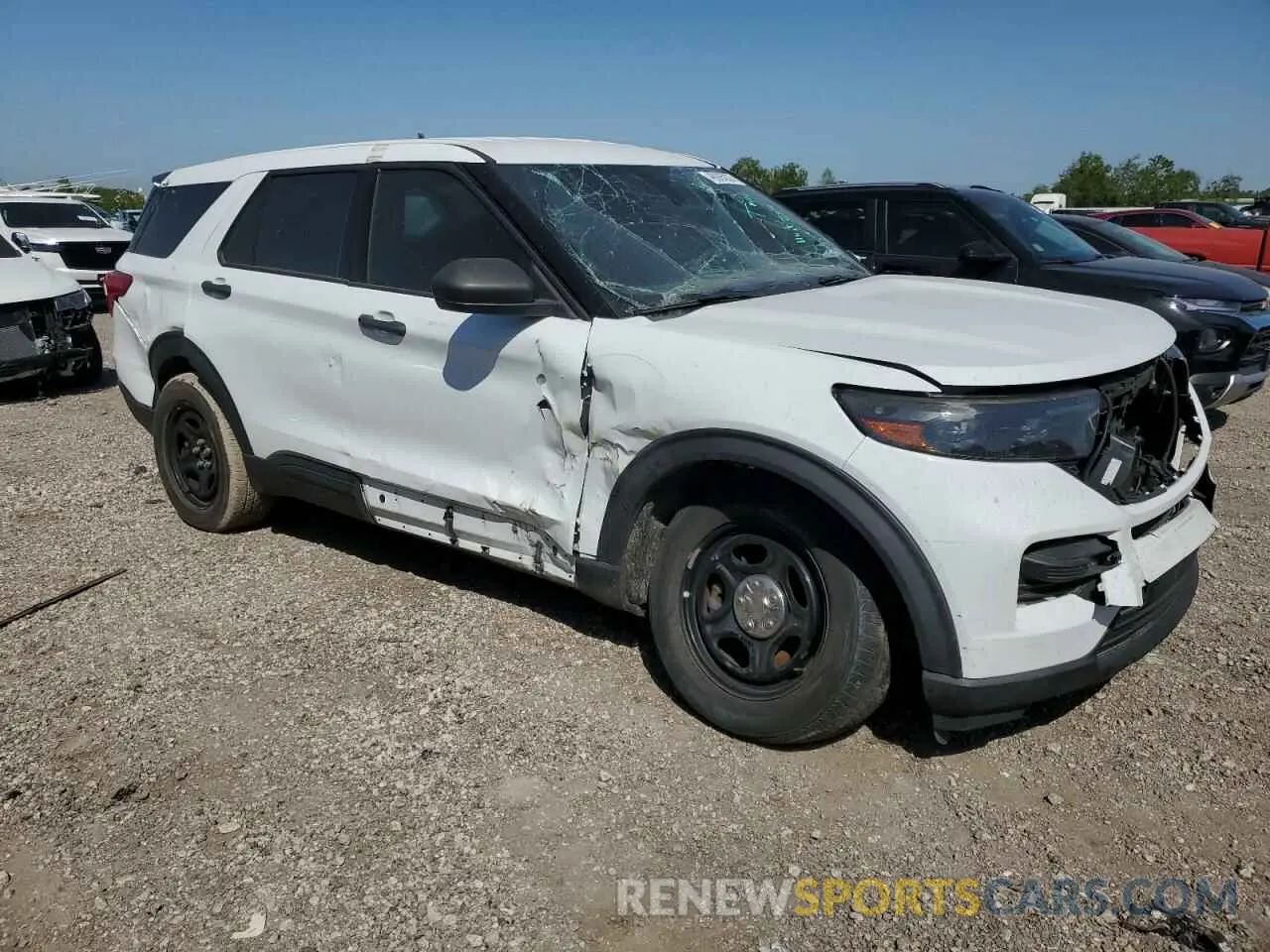 4 Photograph of a damaged car 1FM5K8AB6LGC14397 FORD EXPLORER 2020