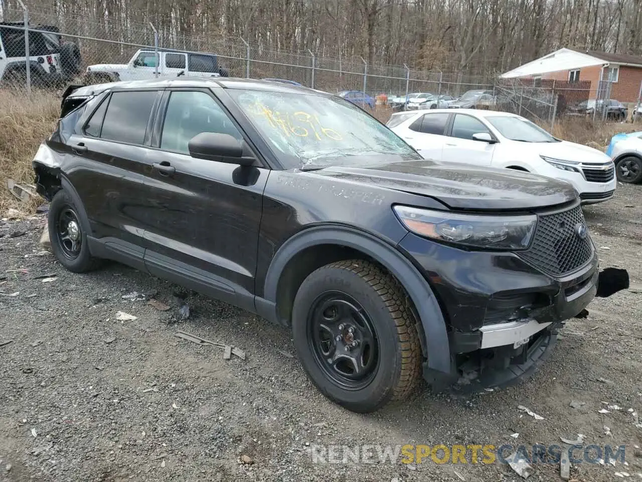 4 Фотография поврежденного автомобиля 1FM5K8AB9LGC94696 FORD EXPLORER 2020