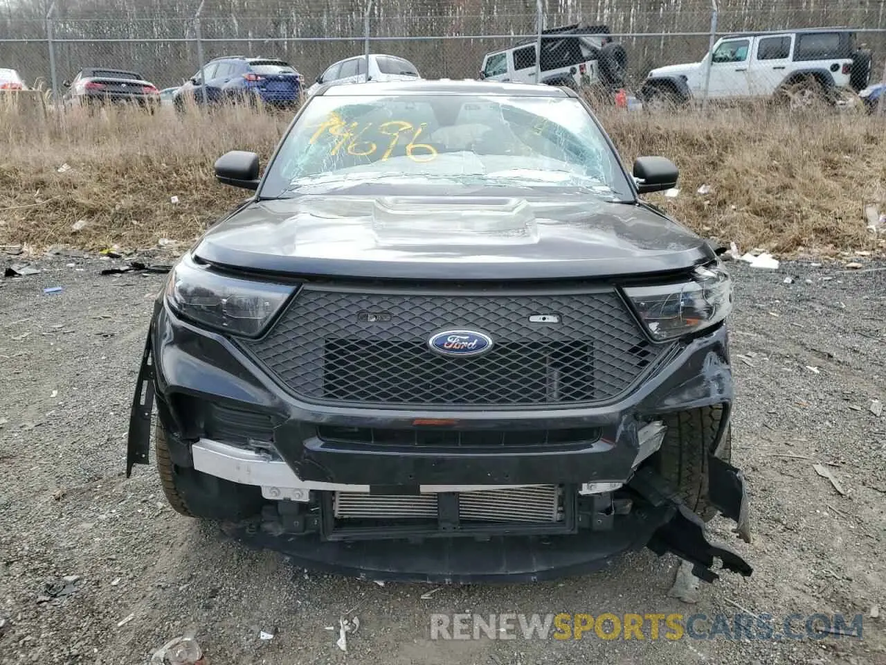 5 Фотография поврежденного автомобиля 1FM5K8AB9LGC94696 FORD EXPLORER 2020