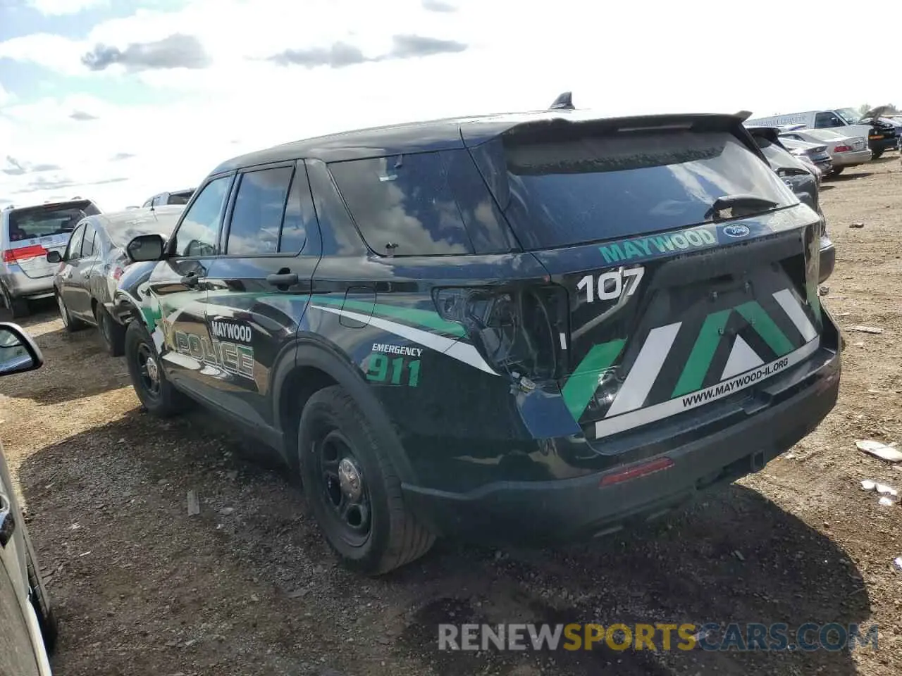 2 Photograph of a damaged car 1FM5K8AC5LGB95382 FORD EXPLORER 2020
