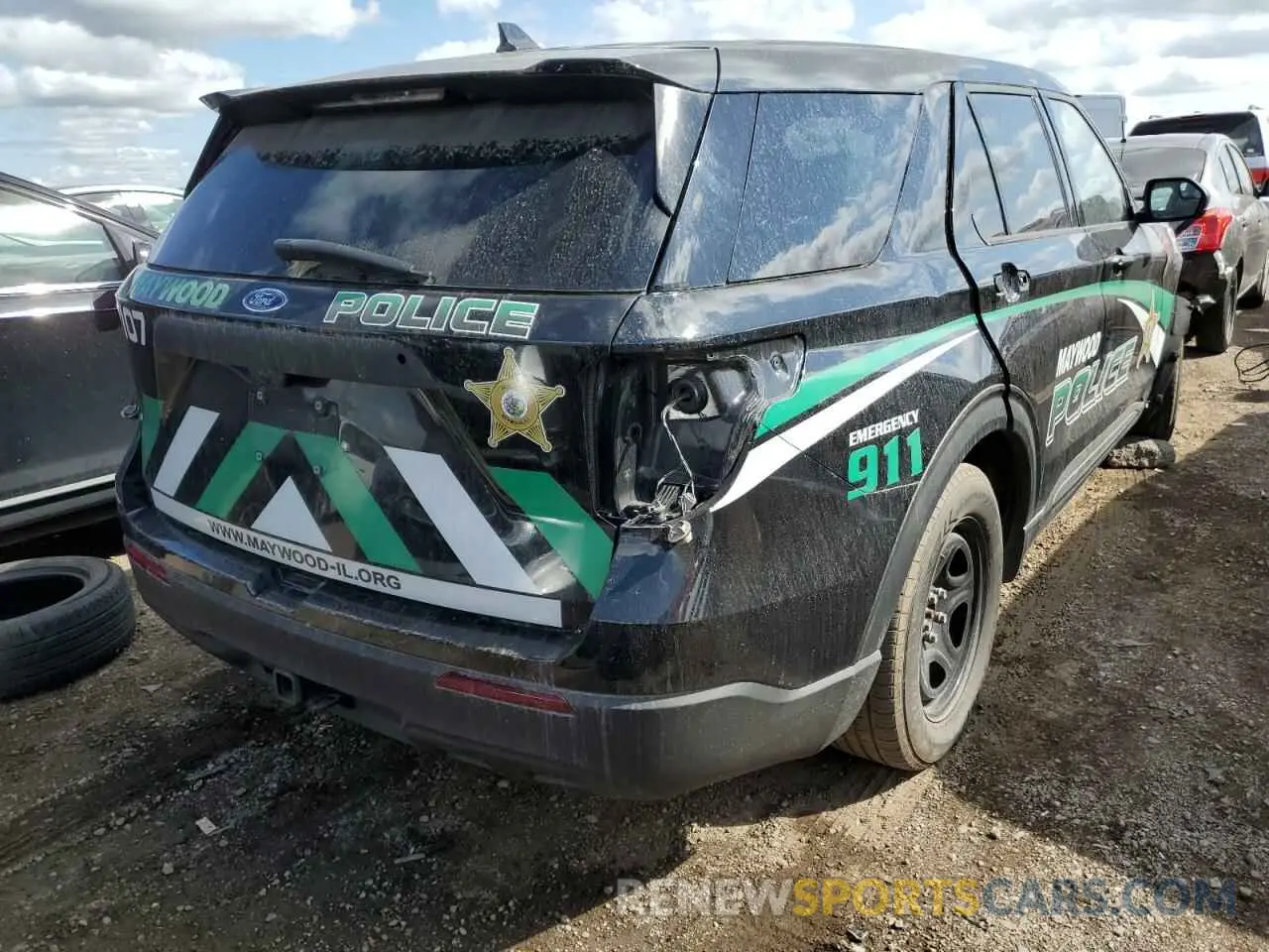 3 Photograph of a damaged car 1FM5K8AC5LGB95382 FORD EXPLORER 2020