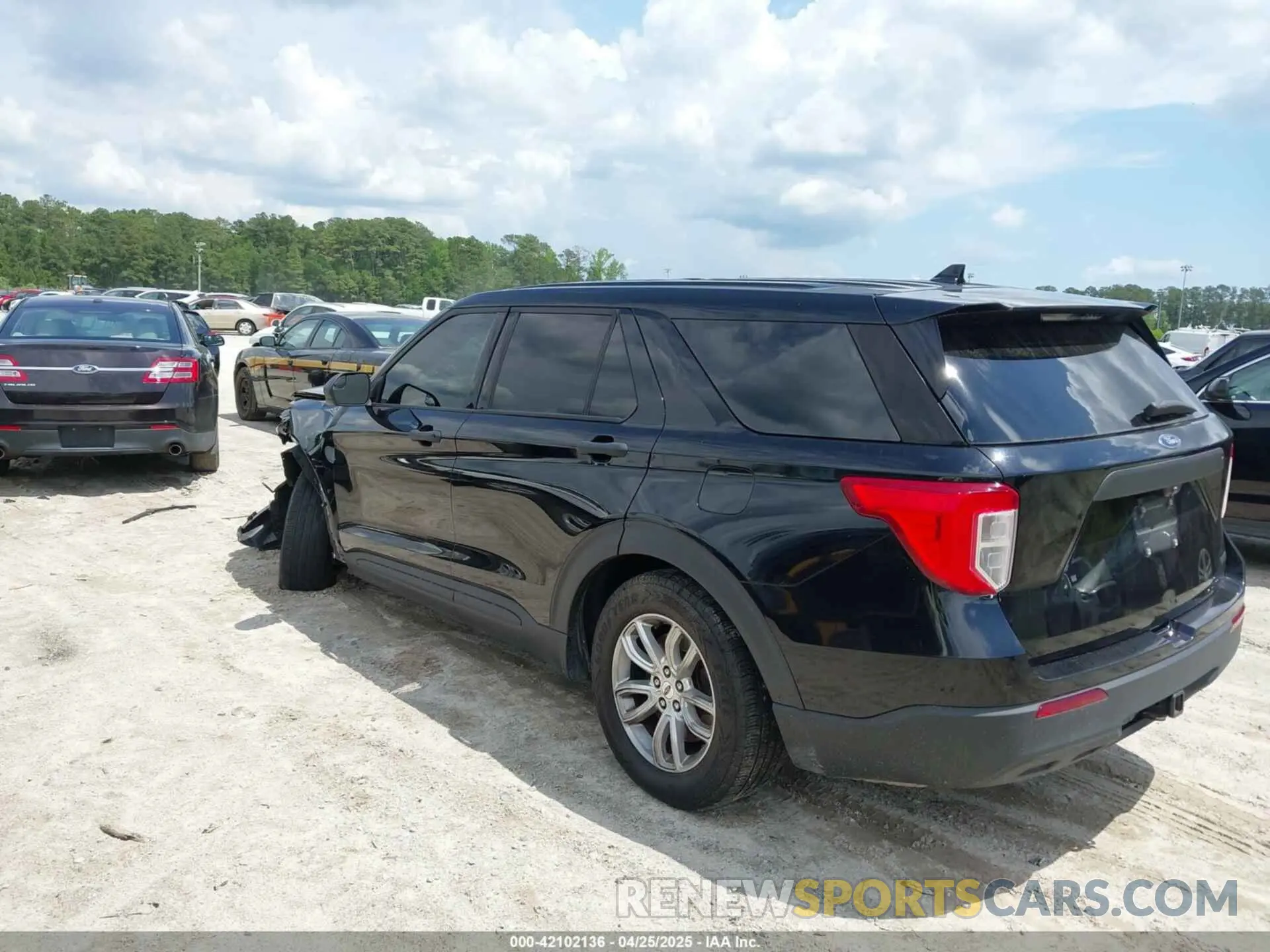 3 Фотография поврежденного автомобиля 1FM5K8AC7LGB23020 FORD EXPLORER 2020