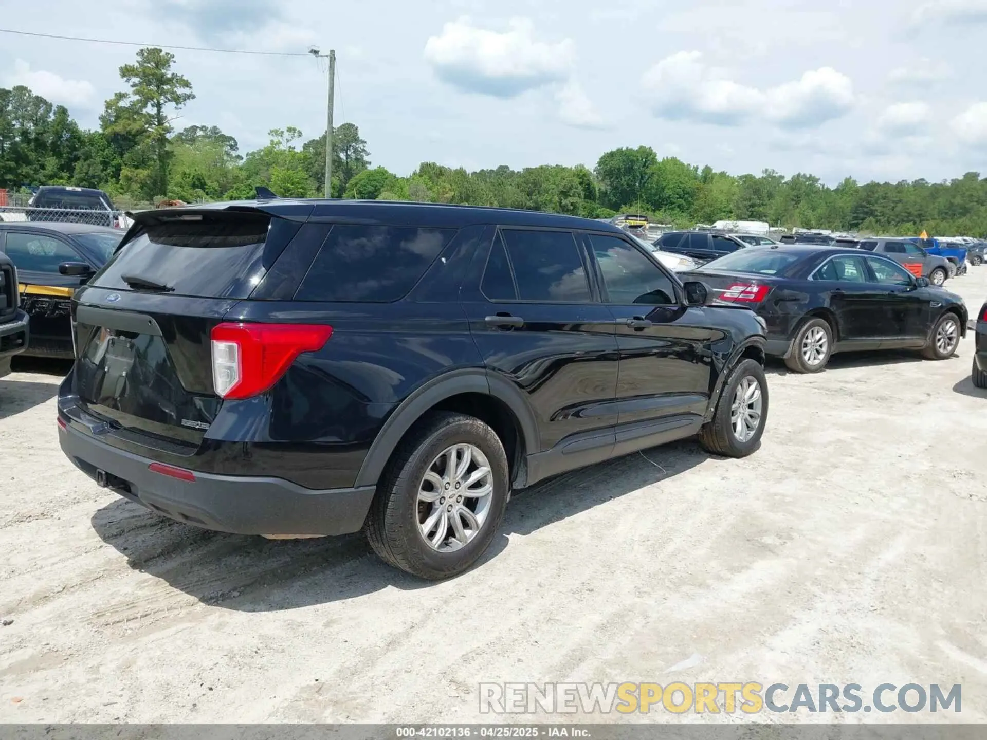 4 Фотография поврежденного автомобиля 1FM5K8AC7LGB23020 FORD EXPLORER 2020