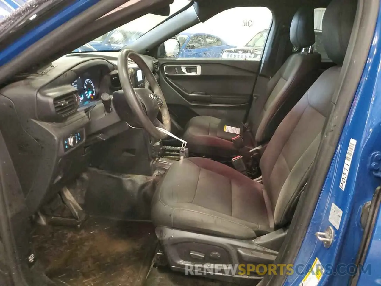 7 Photograph of a damaged car 1FM5K8AW4LGC14787 FORD EXPLORER 2020
