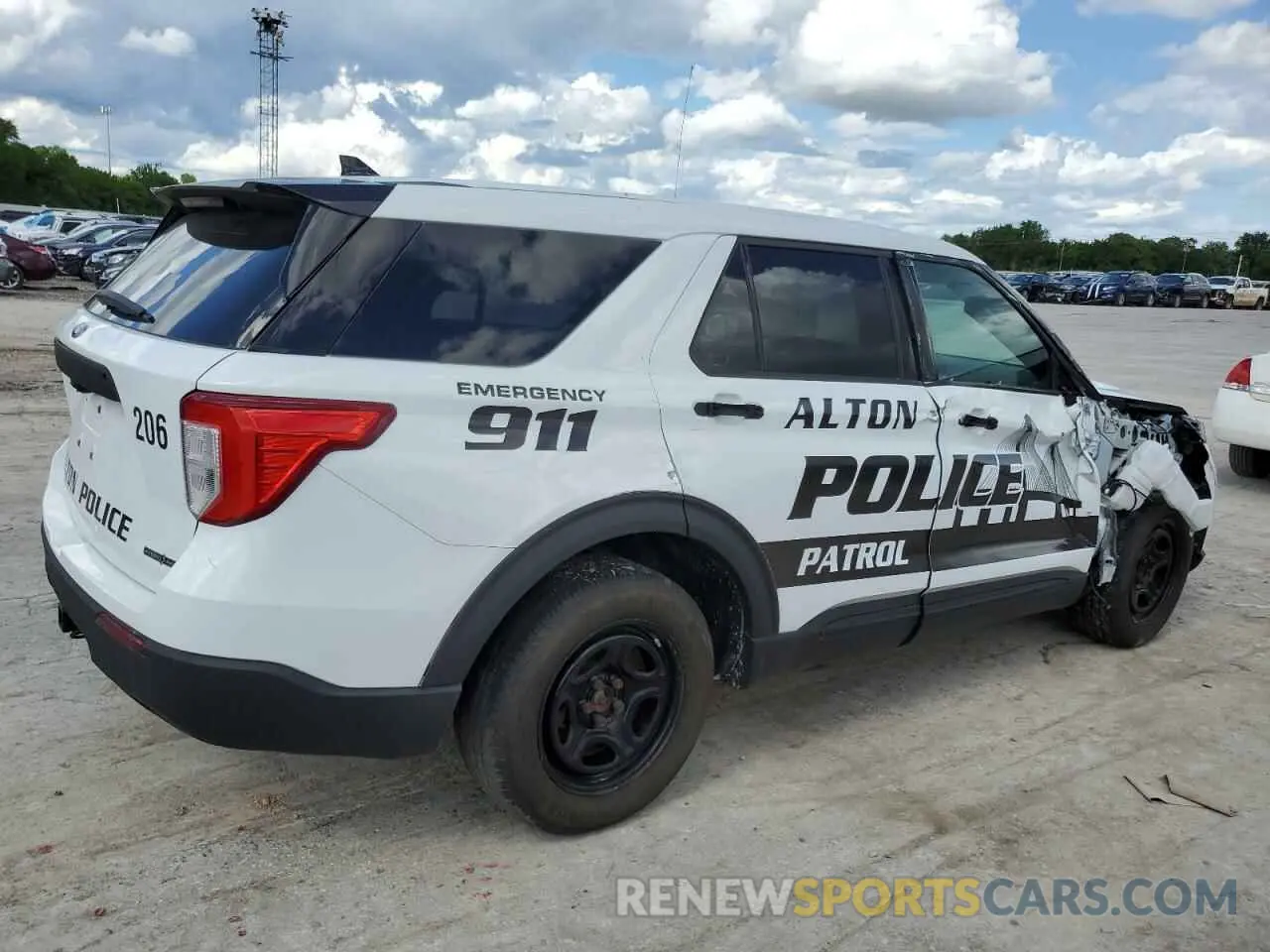 3 Photograph of a damaged car 1FM5K8AW9LGA19414 FORD EXPLORER 2020