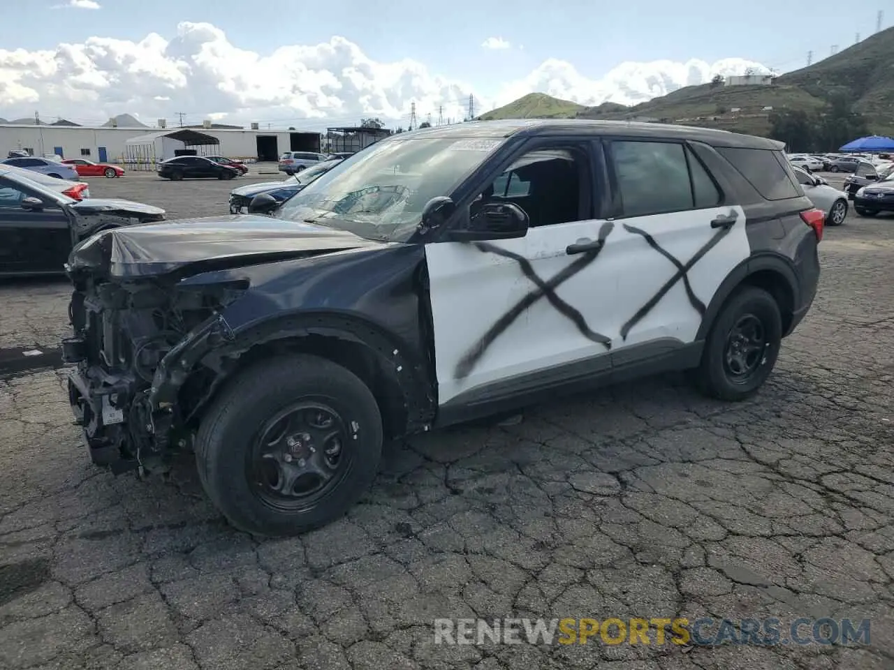 1 Фотография поврежденного автомобиля 1FM5K8AW9LGB43845 FORD EXPLORER 2020