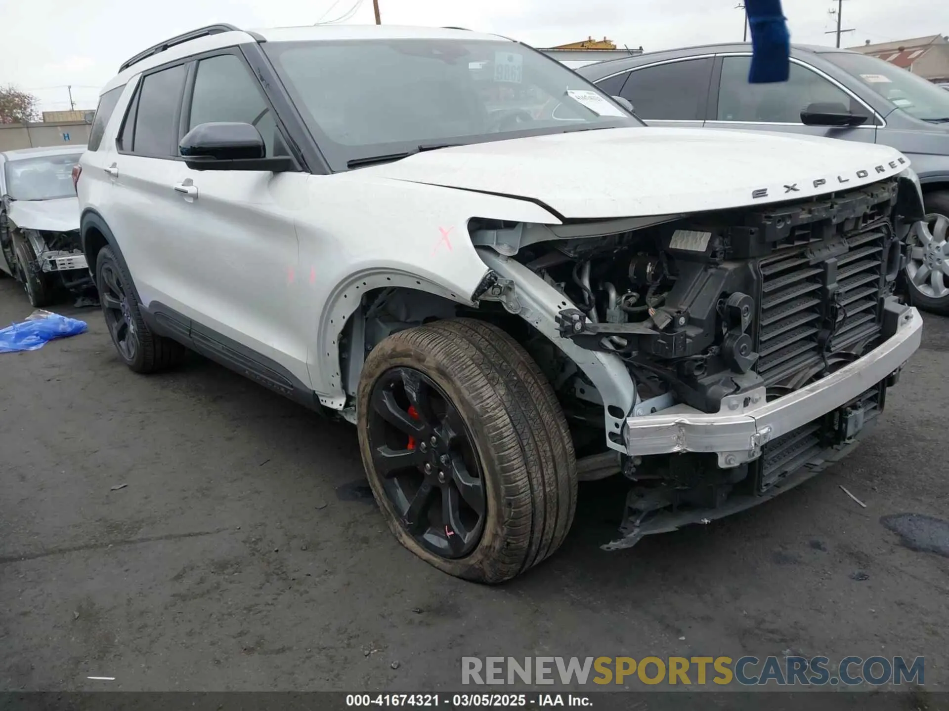 1 Фотография поврежденного автомобиля 1FM5K8GC0LGA44781 FORD EXPLORER 2020