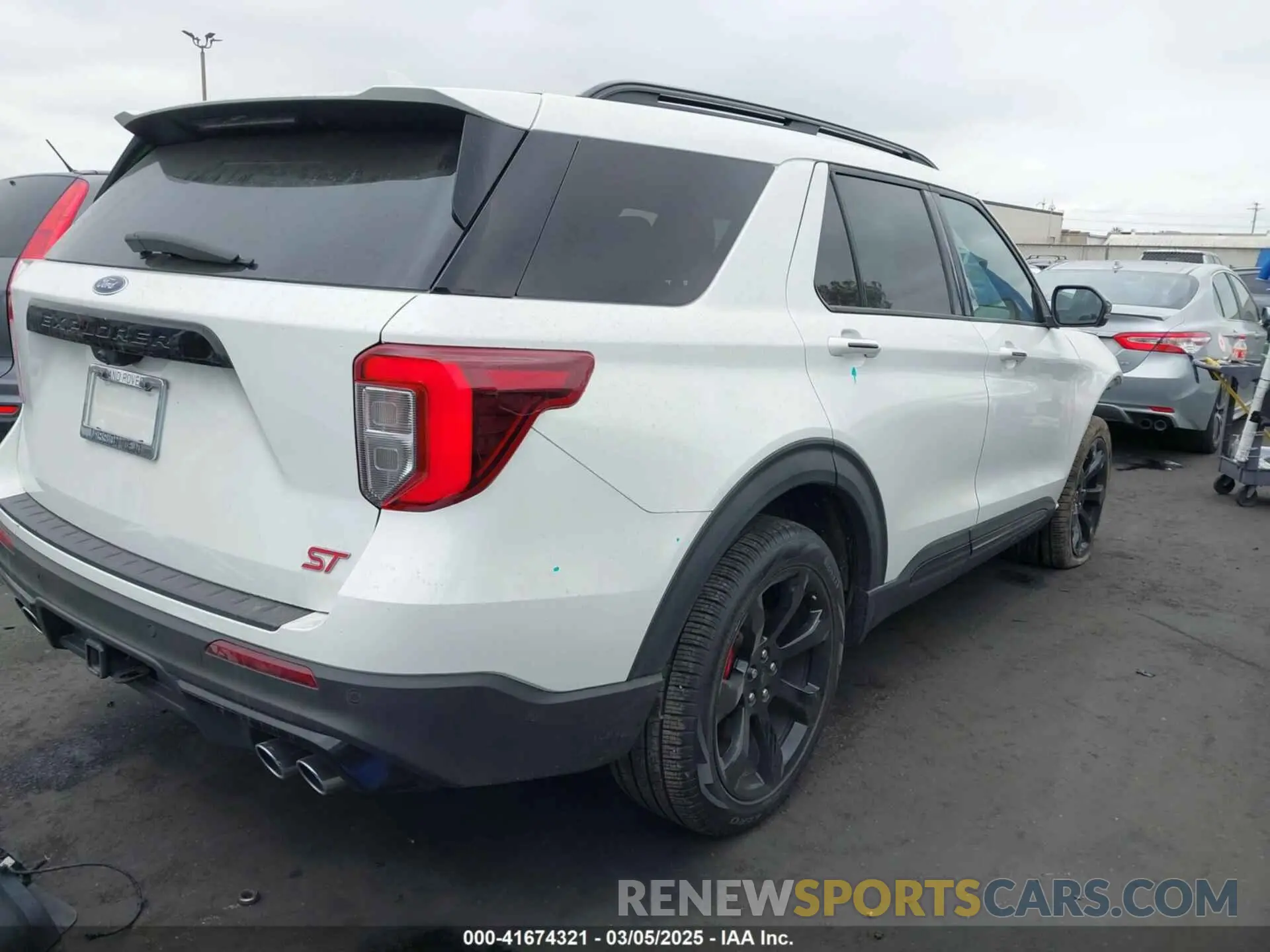 4 Фотография поврежденного автомобиля 1FM5K8GC0LGA44781 FORD EXPLORER 2020