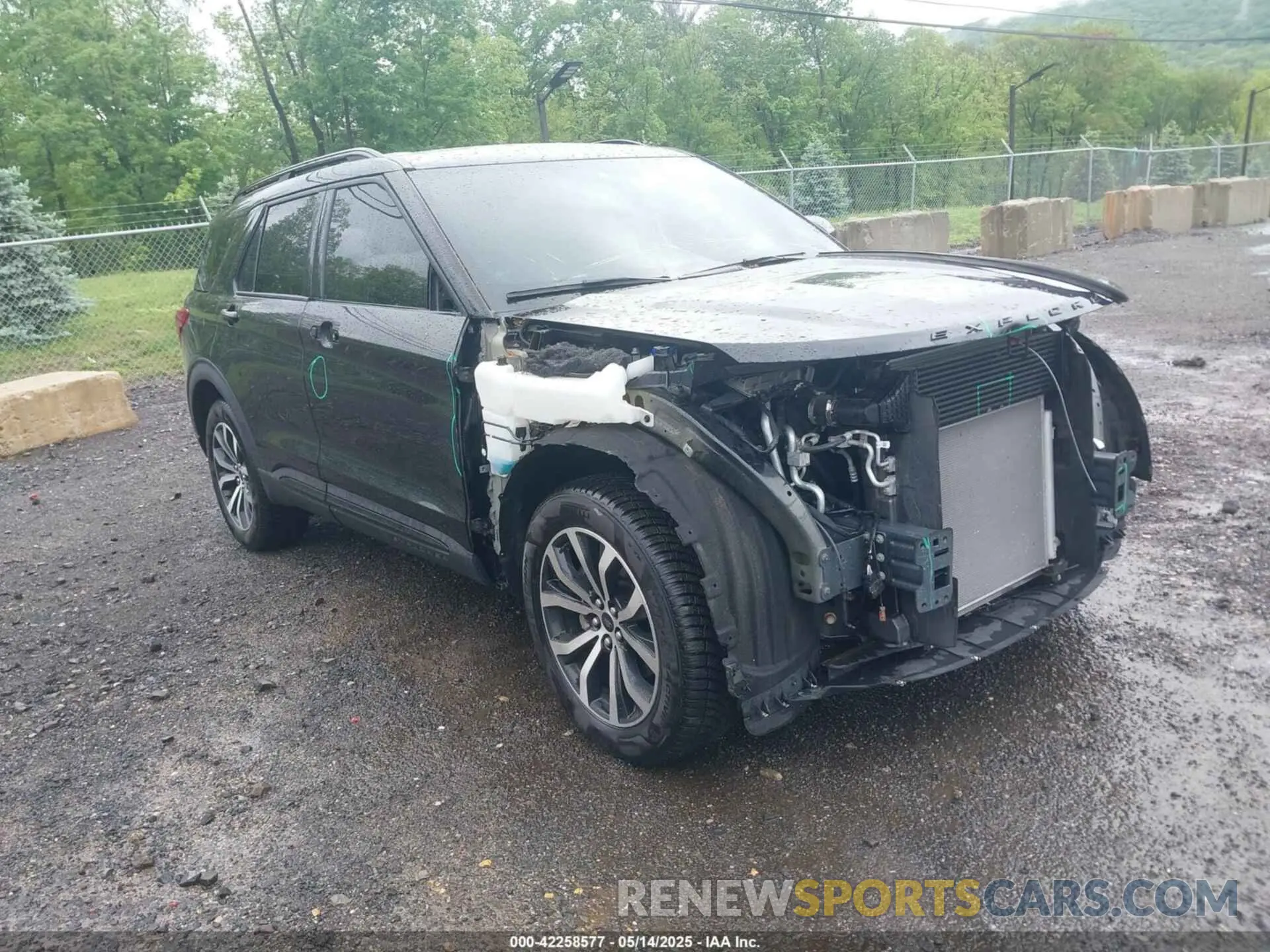 1 Photograph of a damaged car 1FM5K8GC0LGA99943 FORD EXPLORER 2020